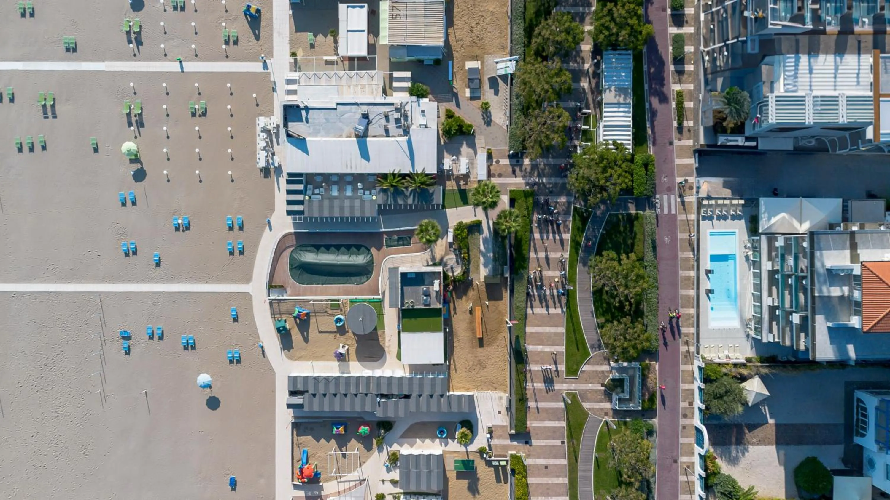 Property building in Hotel Ascot Riccione