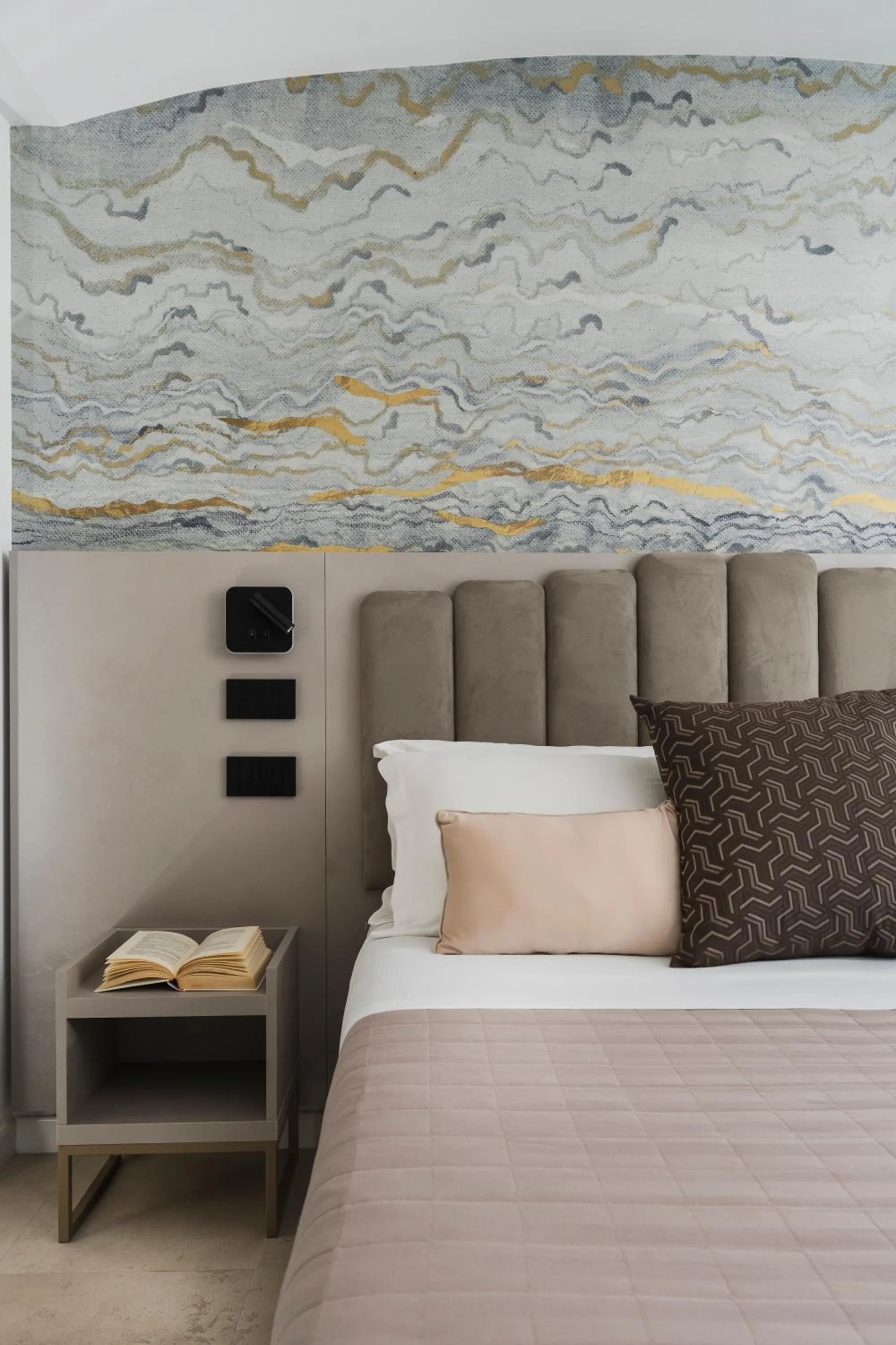 Bed in Hotel Ascot Riccione