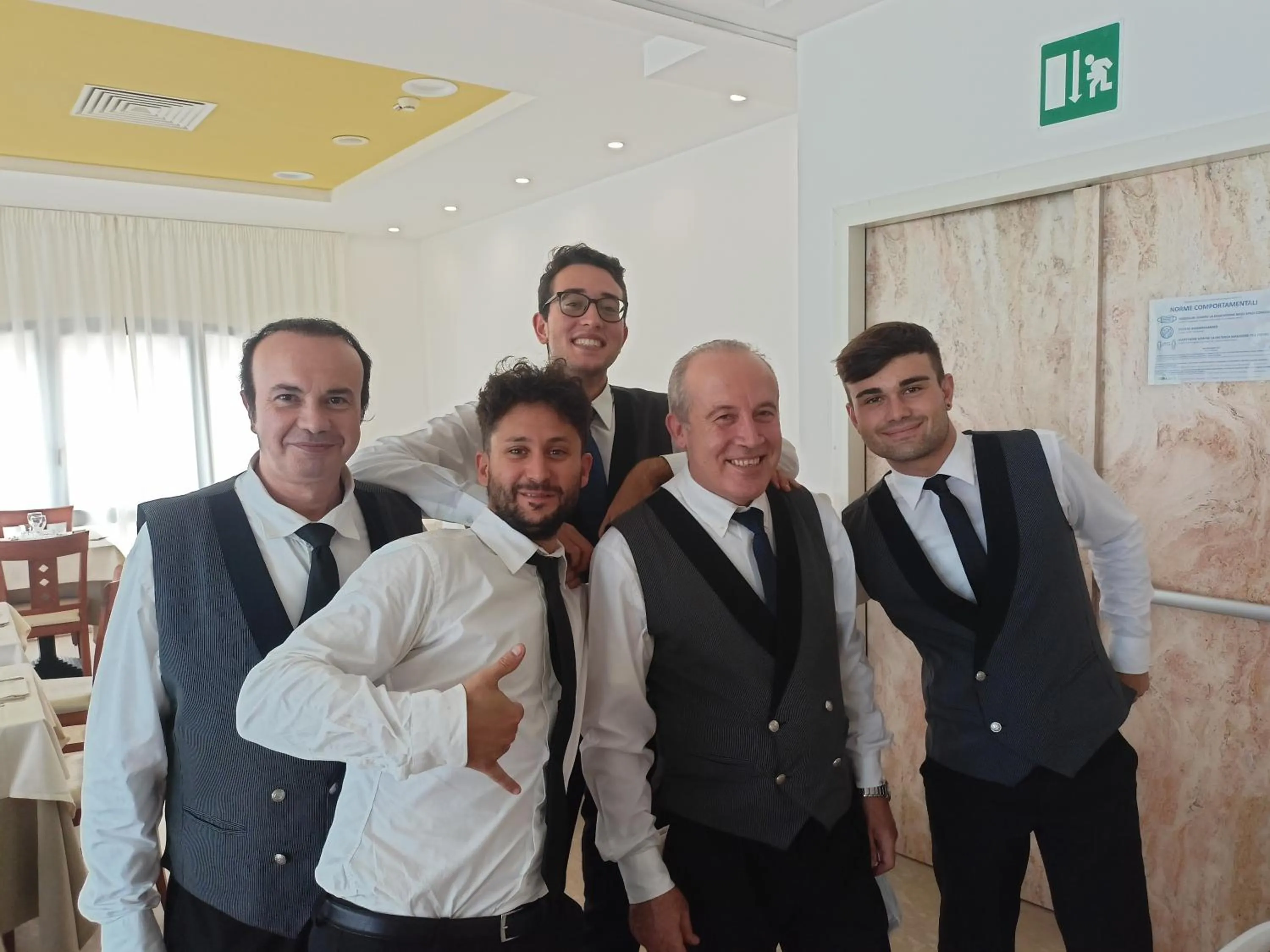 People in Hotel Ascot Riccione