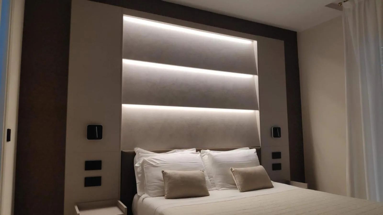 Bed in Hotel Ascot Riccione