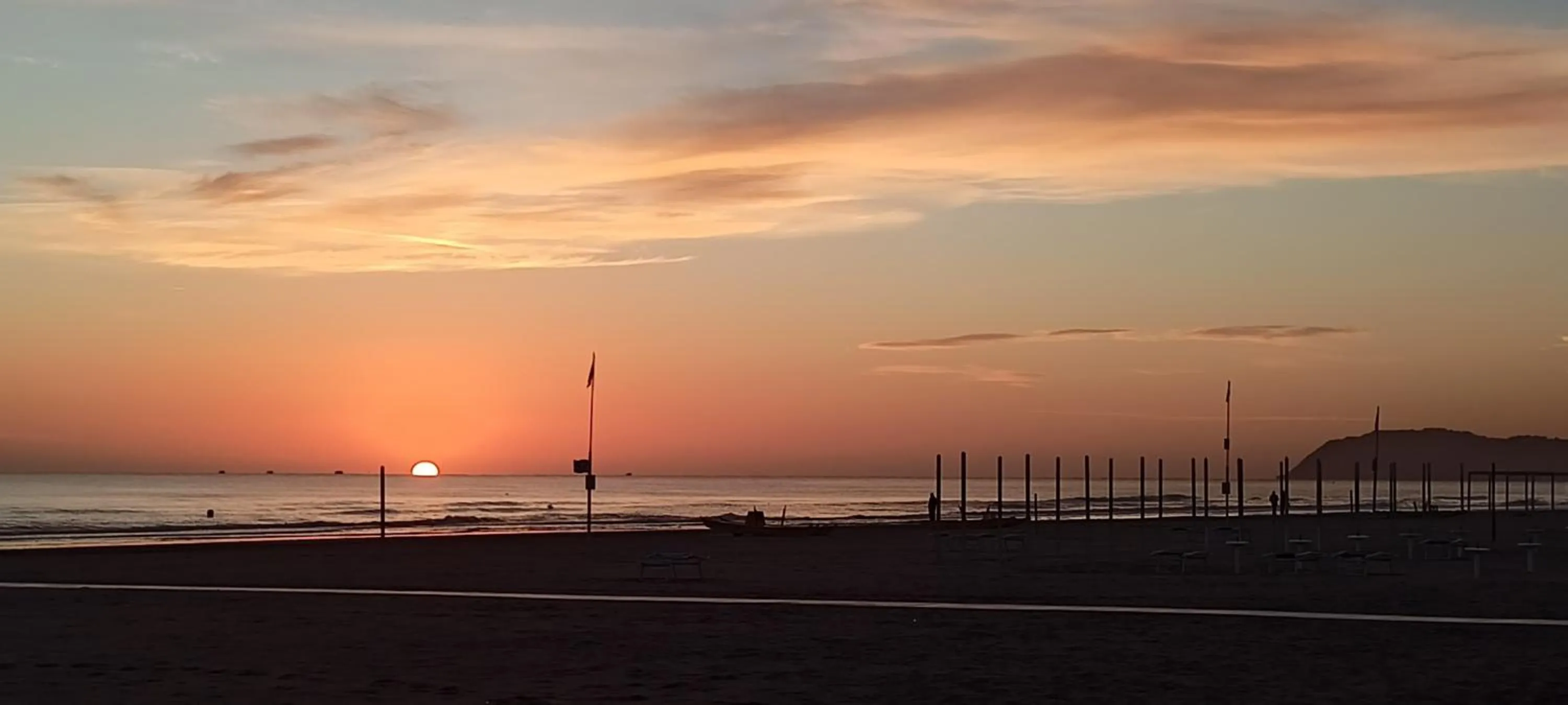 Beach in Hotel Ascot Riccione