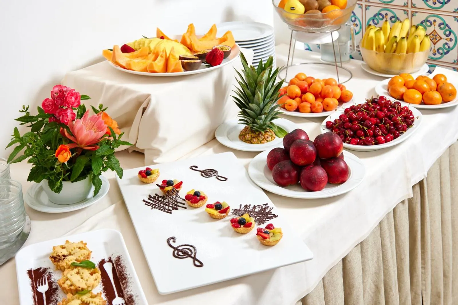 Food and drinks in Hotel Ascot Riccione