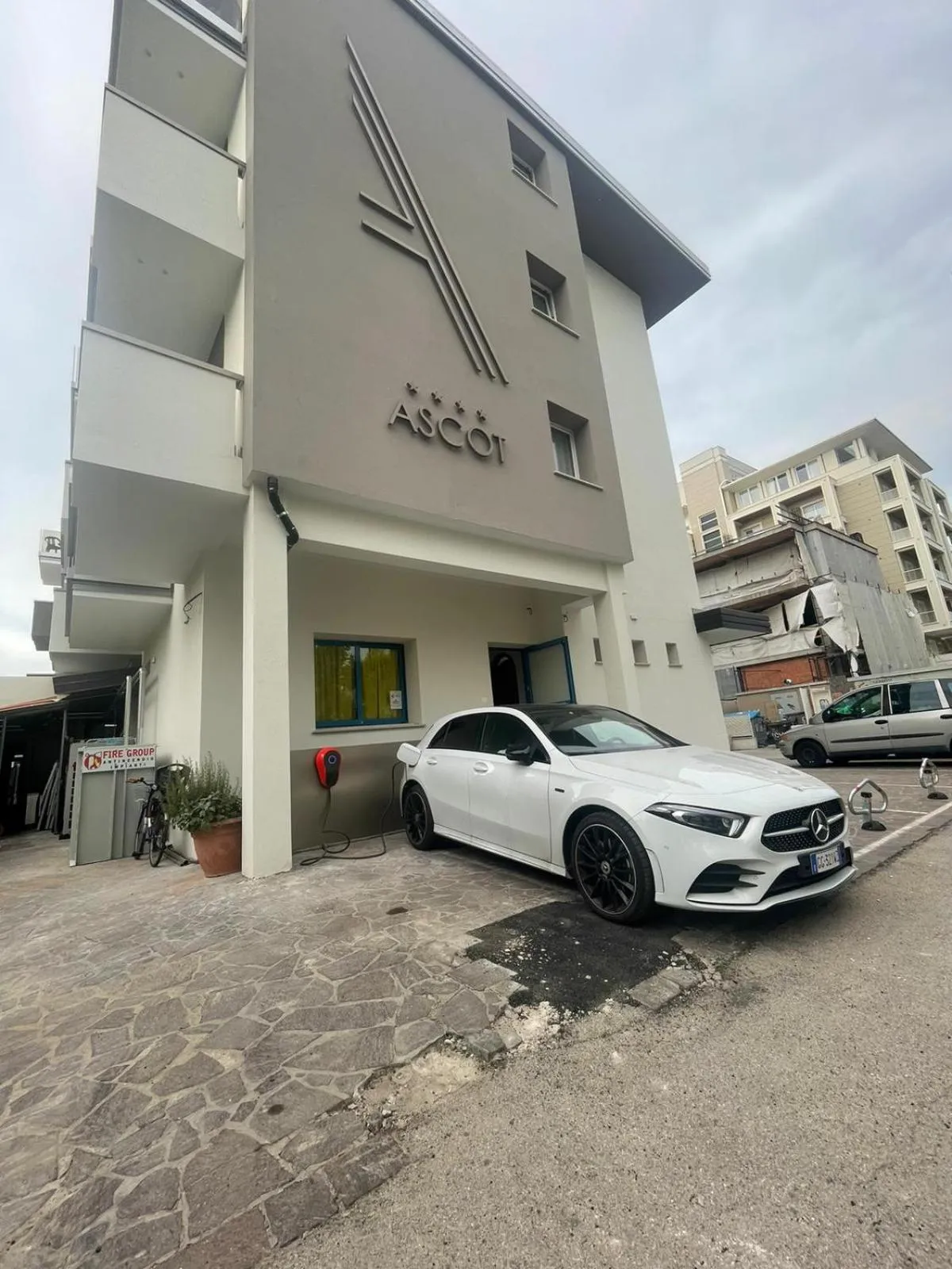 Property building in Hotel Ascot Riccione