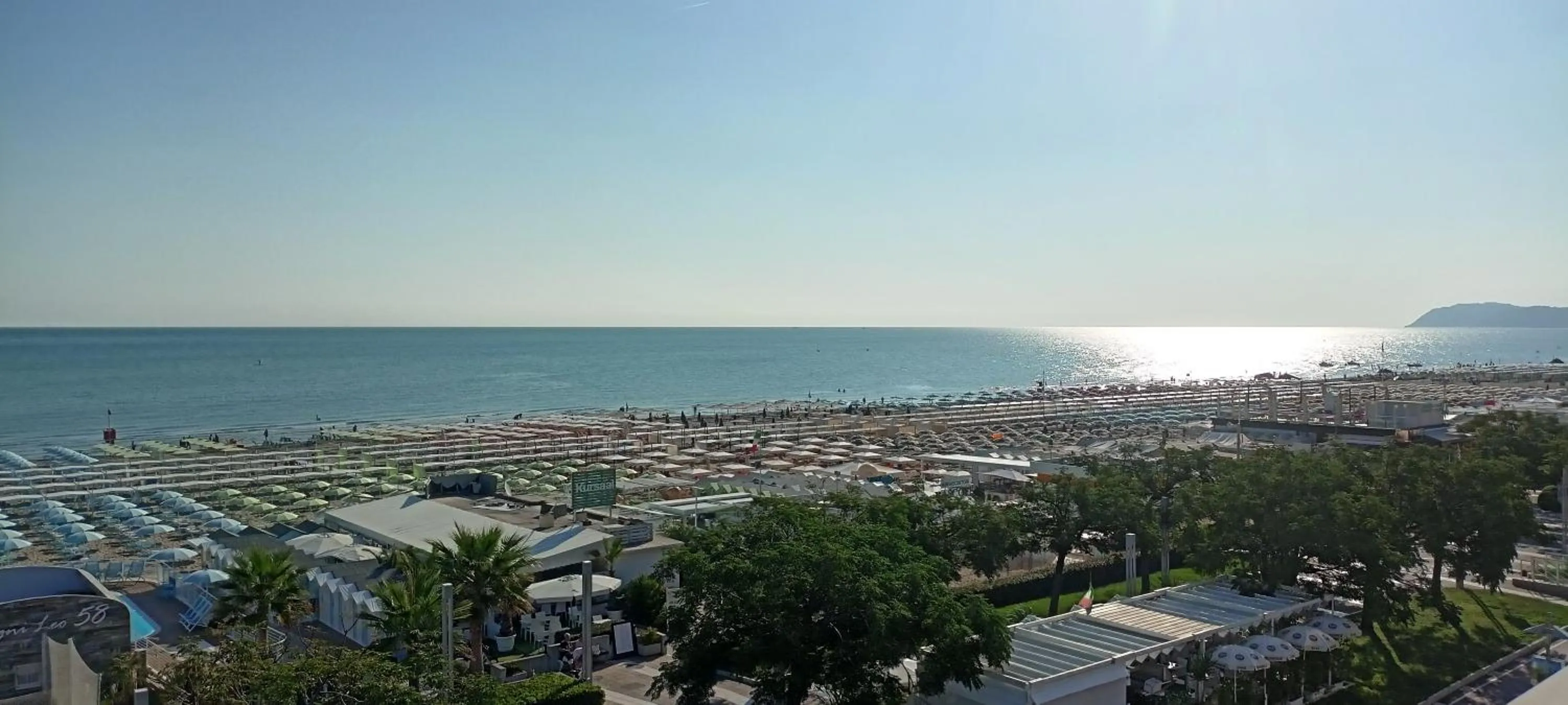 Sea view in Hotel Ascot Riccione