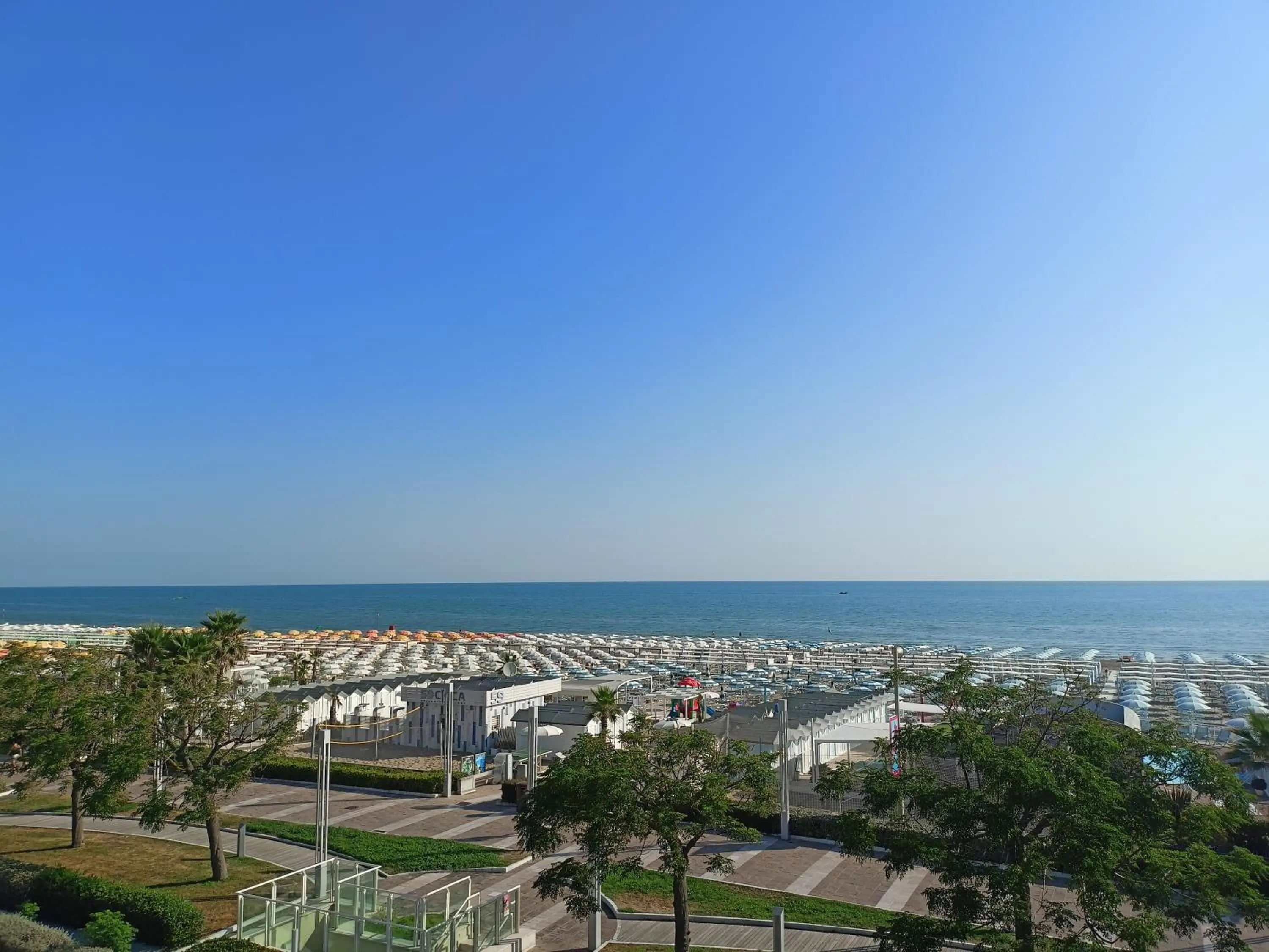 Beach in Hotel Ascot Riccione