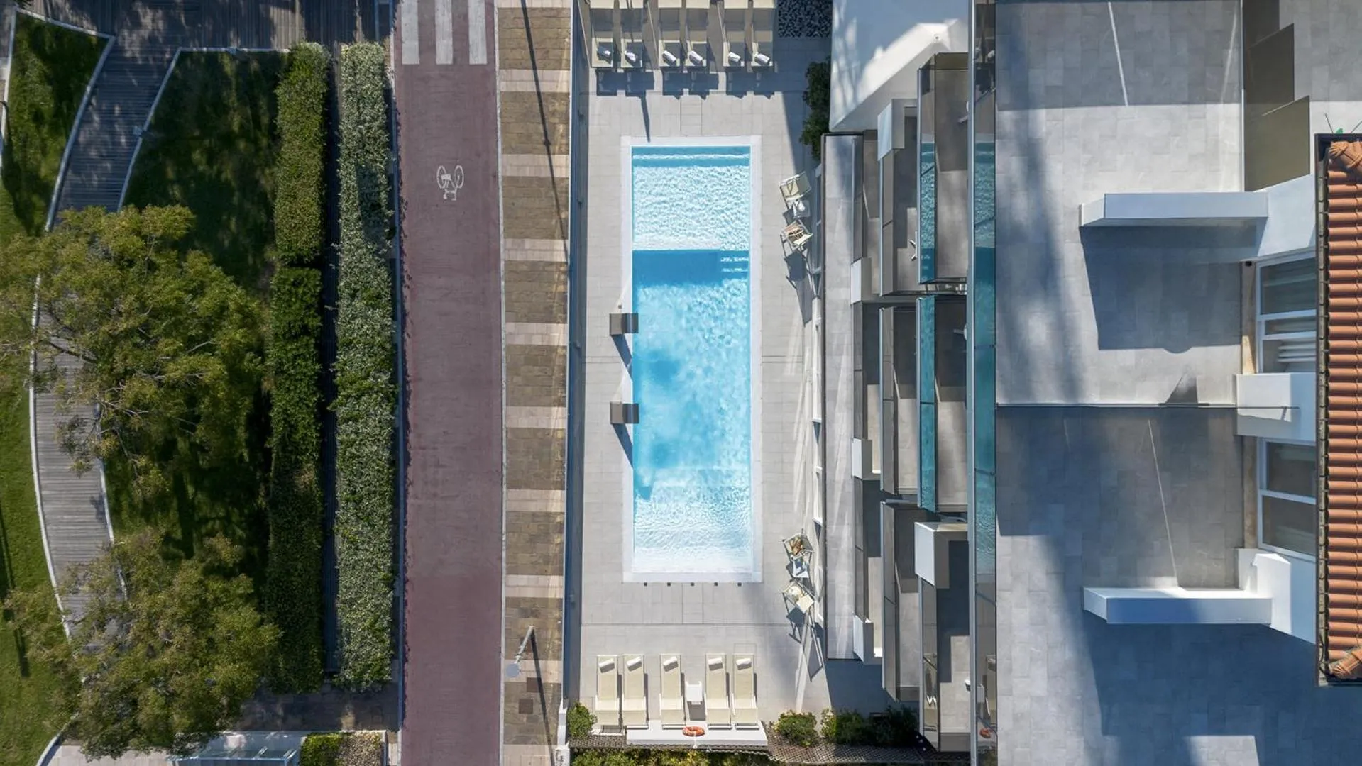 Property building in Hotel Ascot Riccione