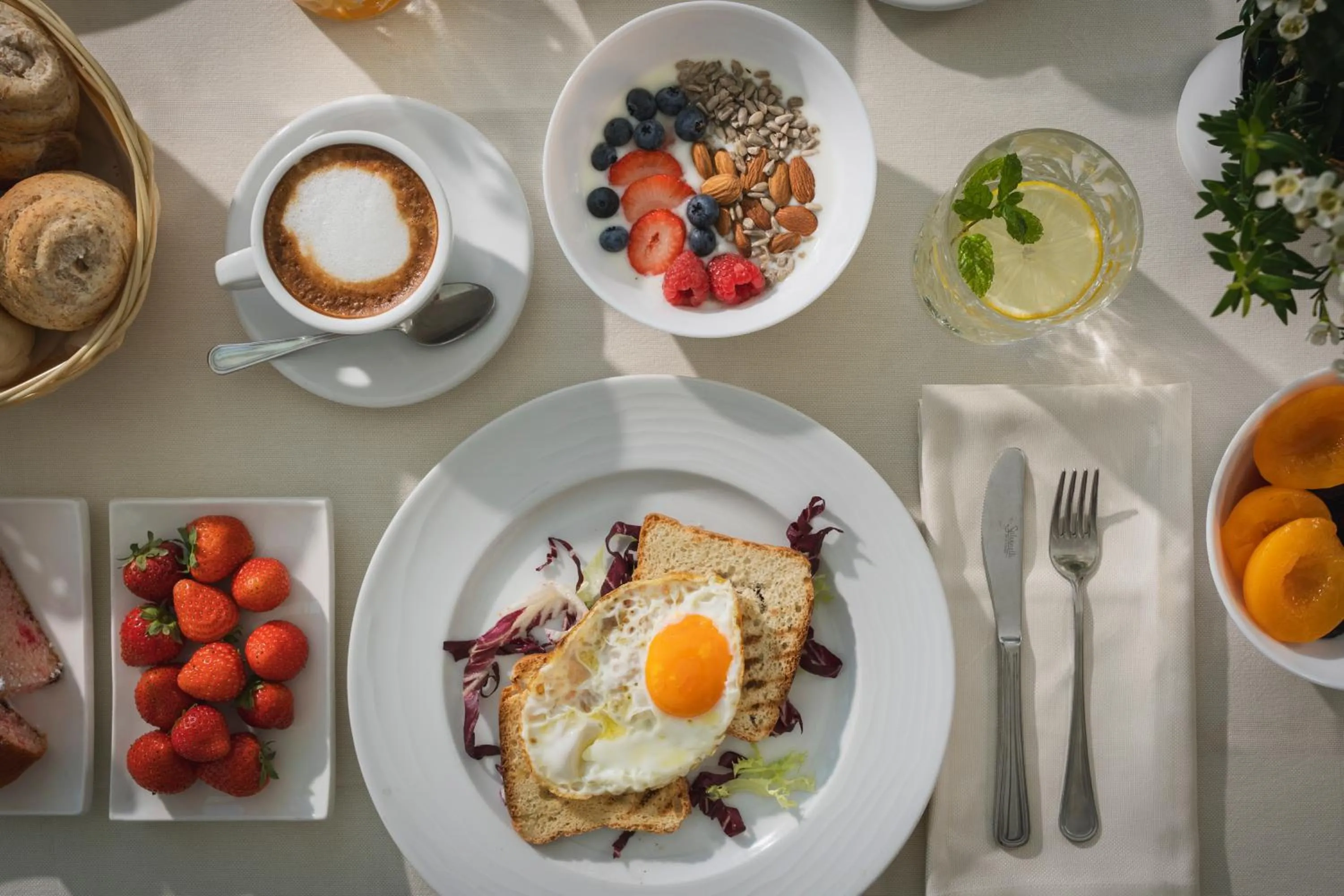 Food and drinks in Hotel Ascot Riccione