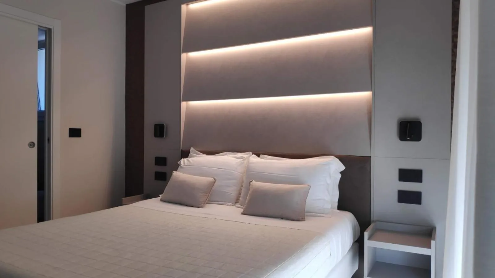 Bed in Hotel Ascot Riccione