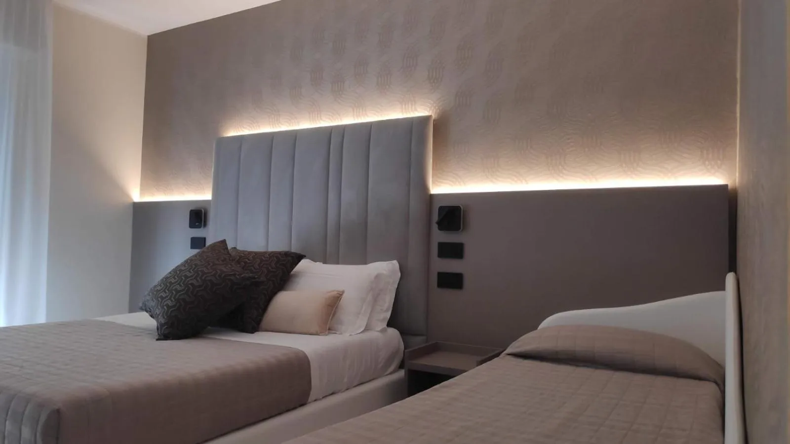 Bed in Hotel Ascot Riccione