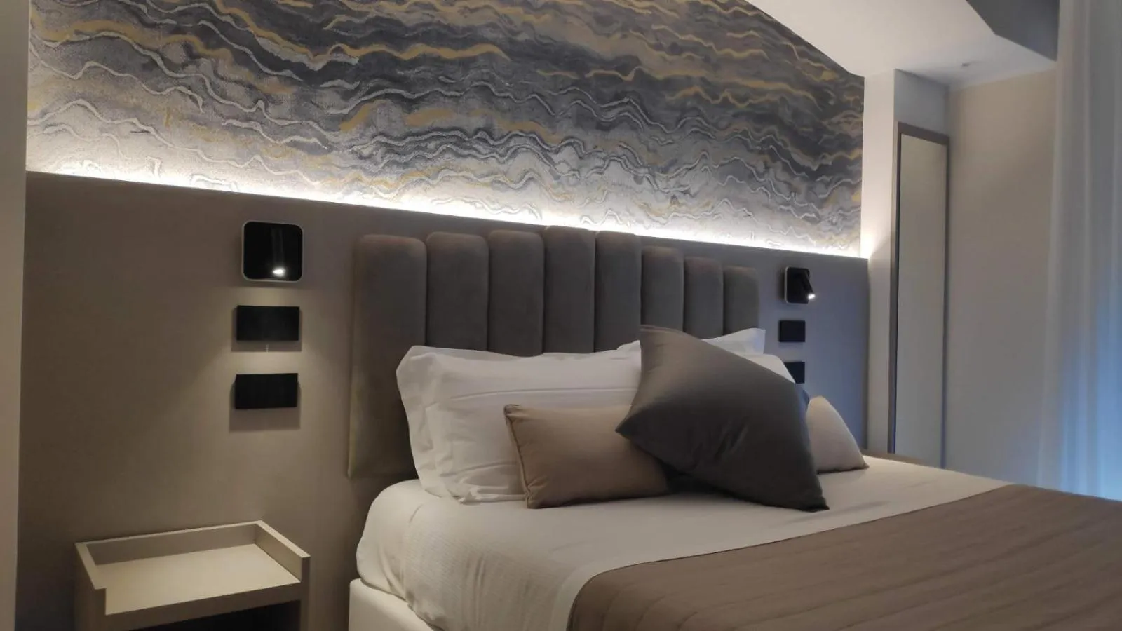 Bed in Hotel Ascot Riccione