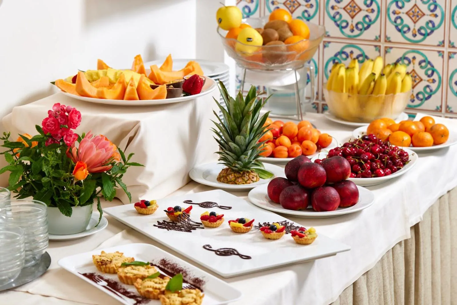 Food and drinks in Hotel Ascot Riccione