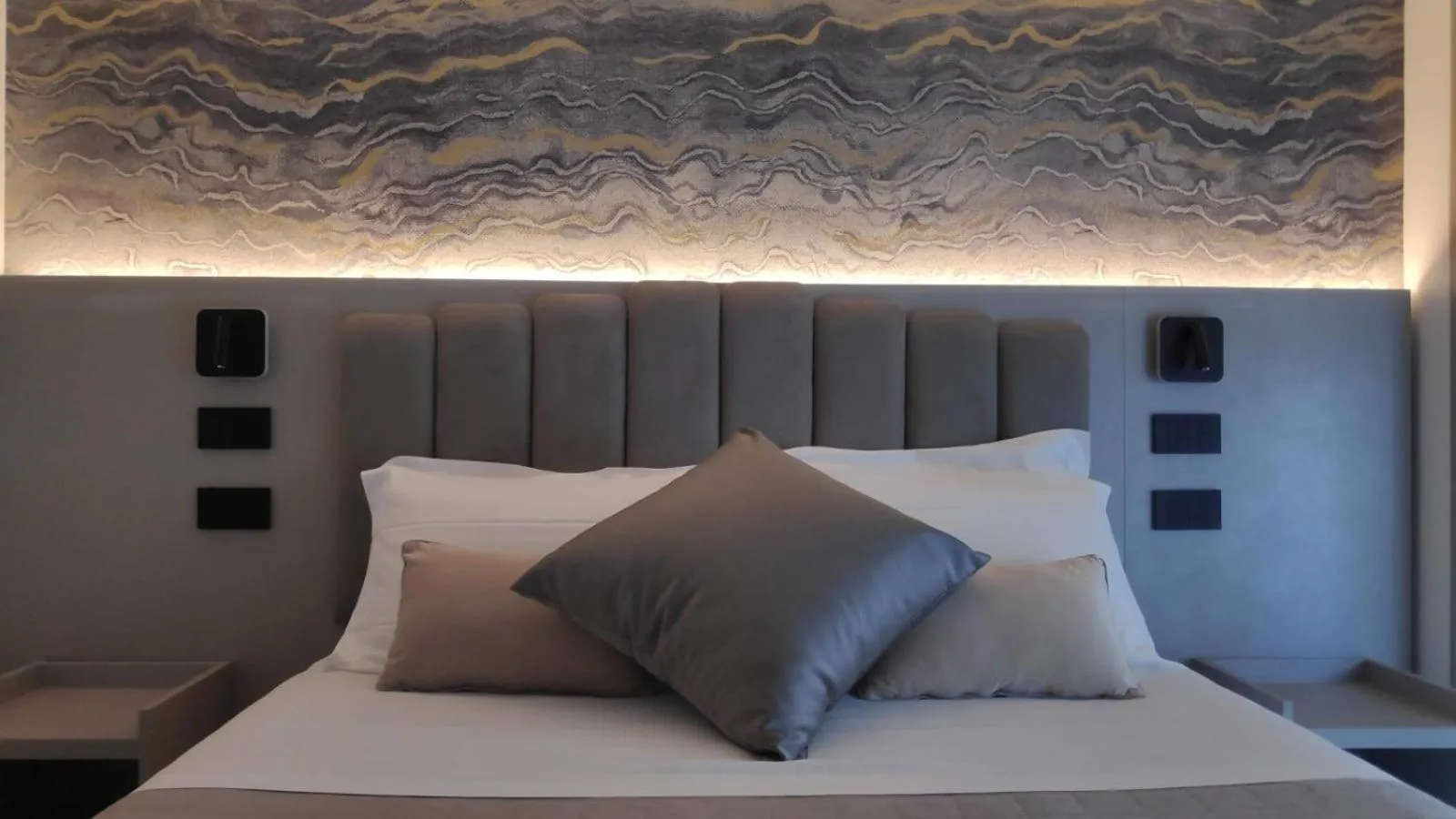 Bed in Hotel Ascot Riccione