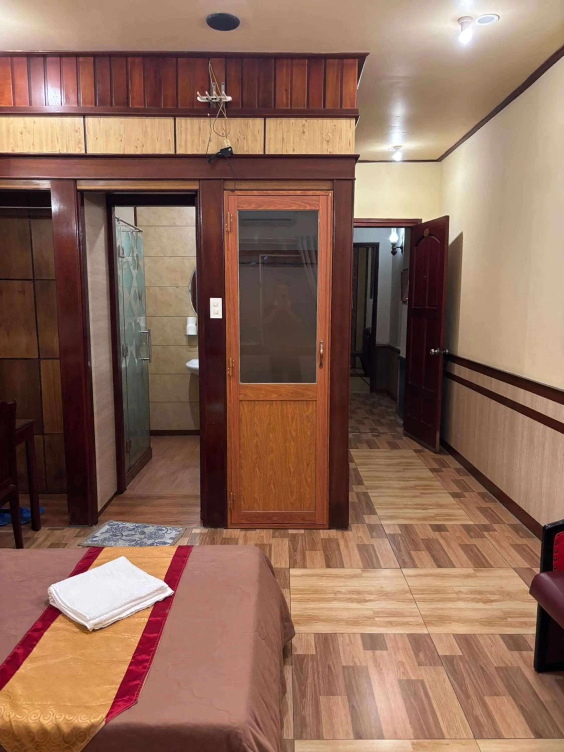 Bed in Bi Saigon Hotel