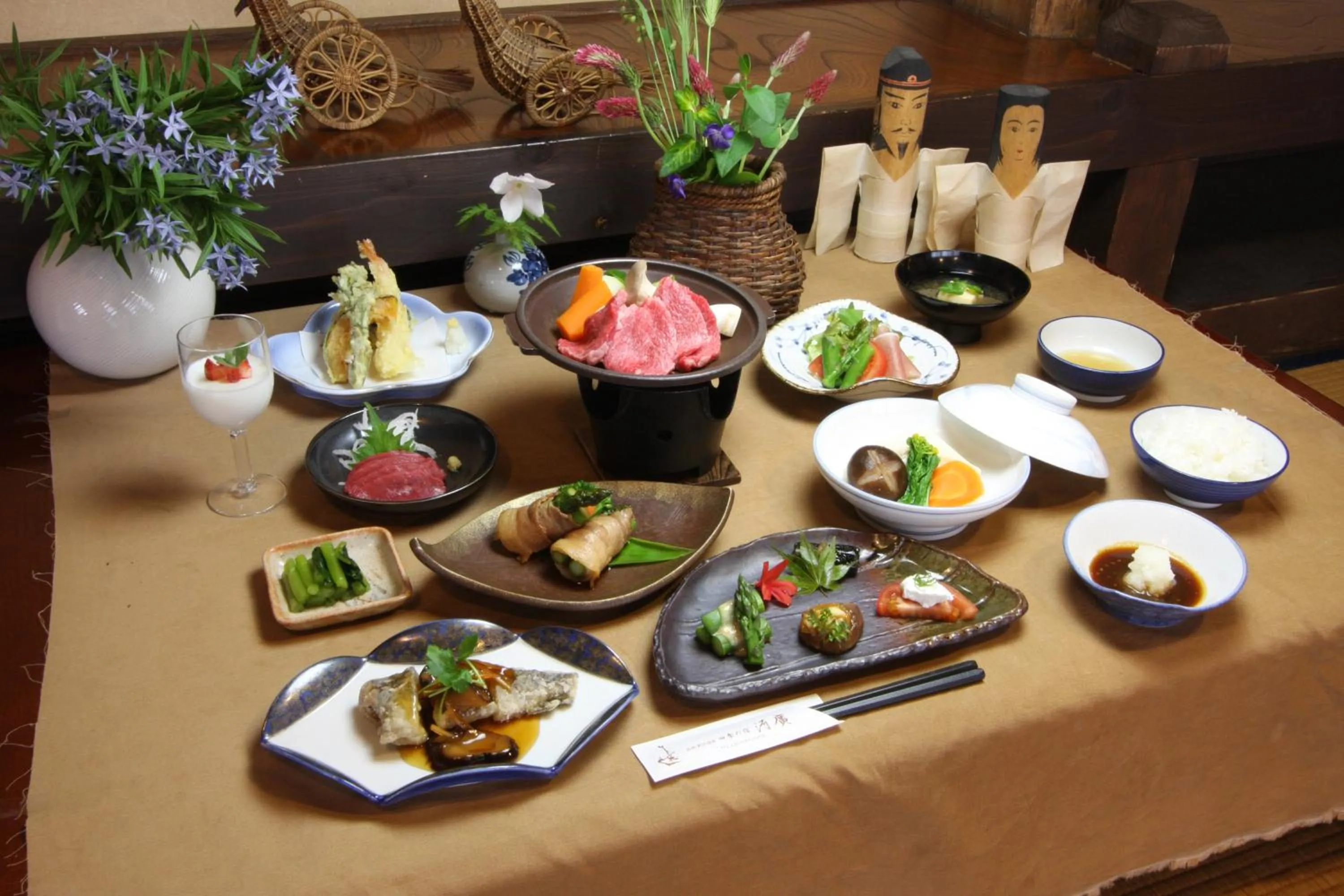 Dinner in Kawahiro