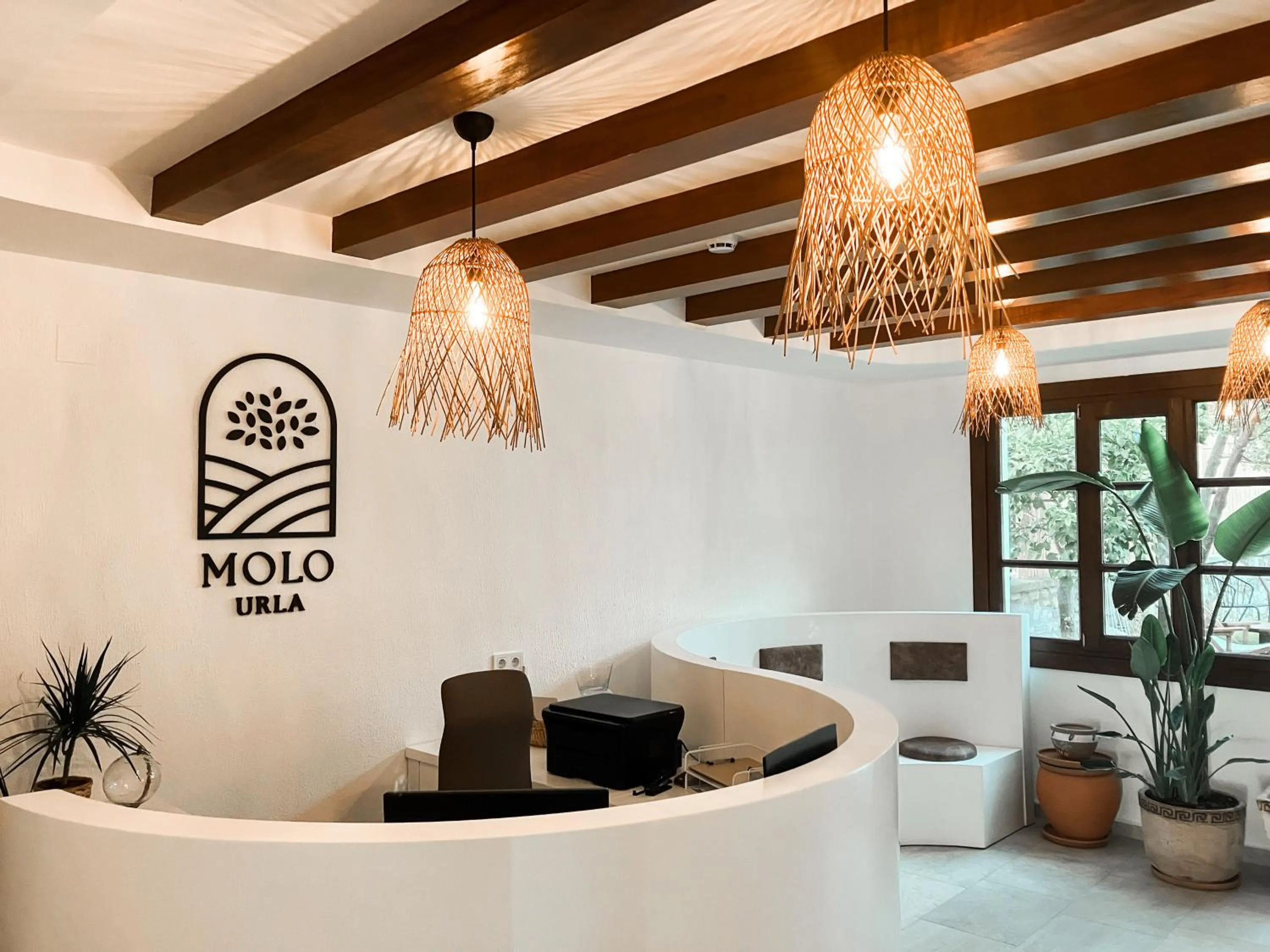 Lobby or reception in Molo Urla