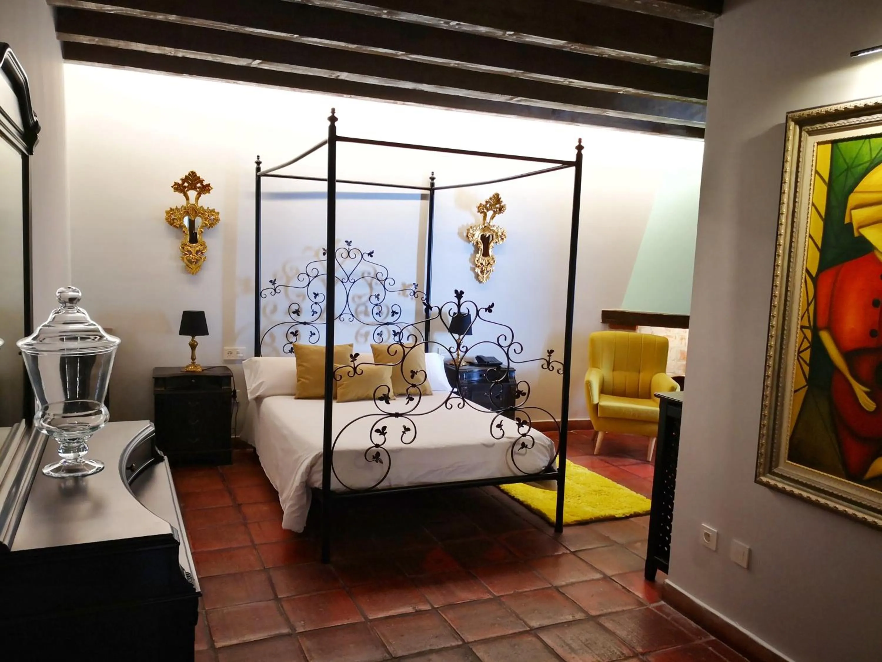 Bed in Palacio de Monjaraz