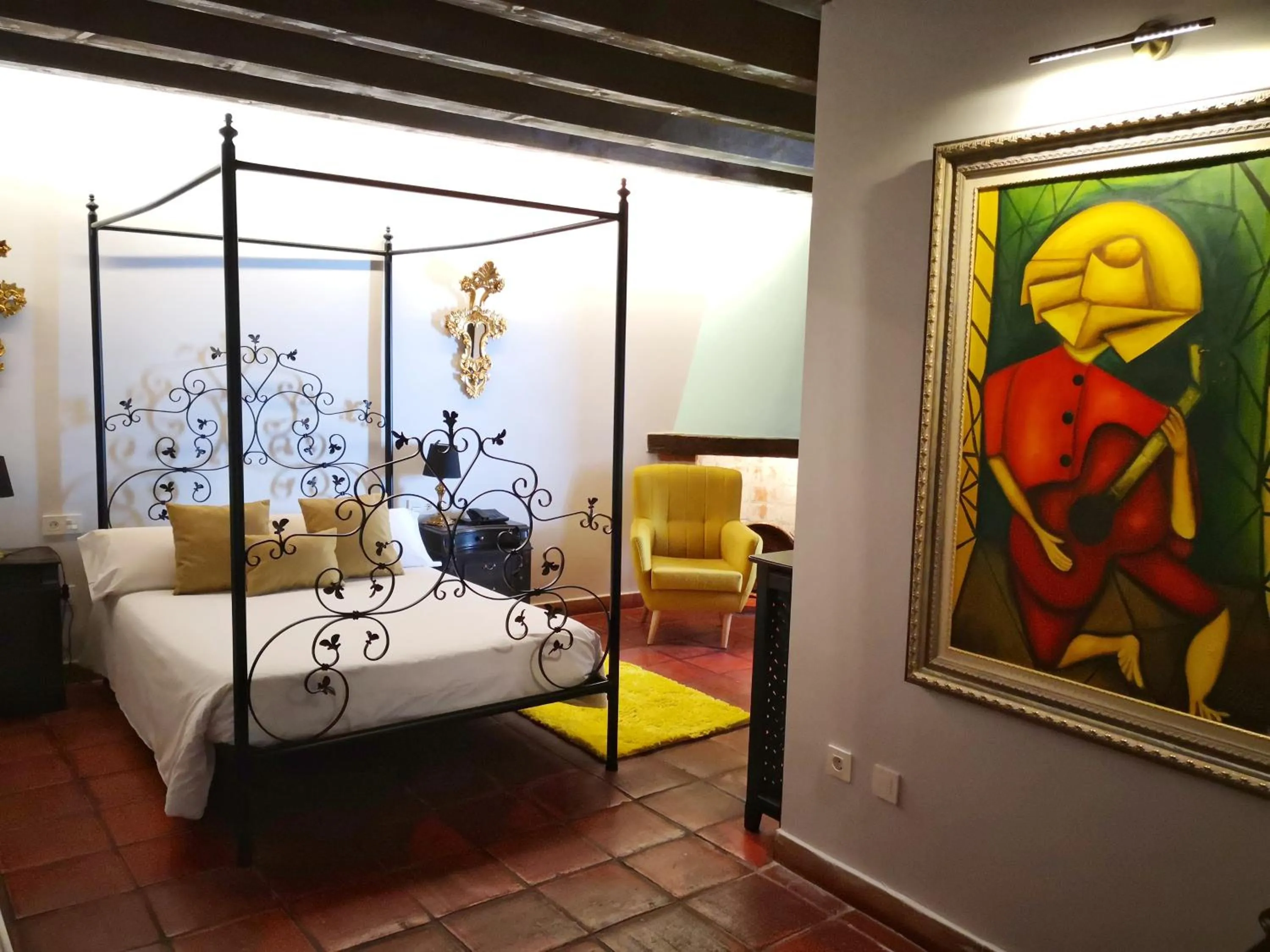 Bed in Palacio de Monjaraz