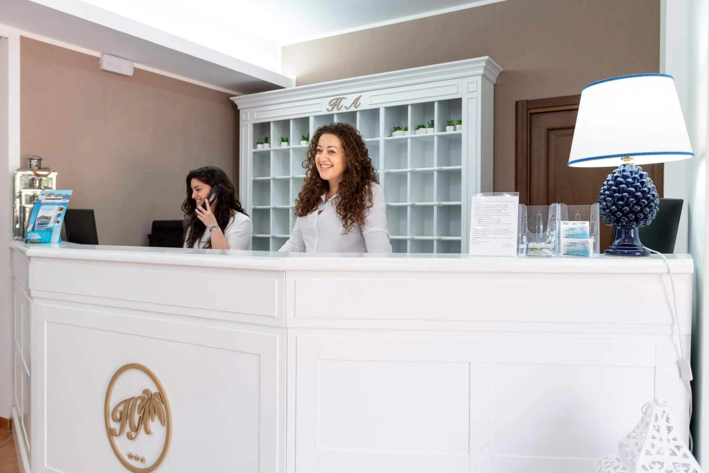 Lobby or reception in Hotel Achibea