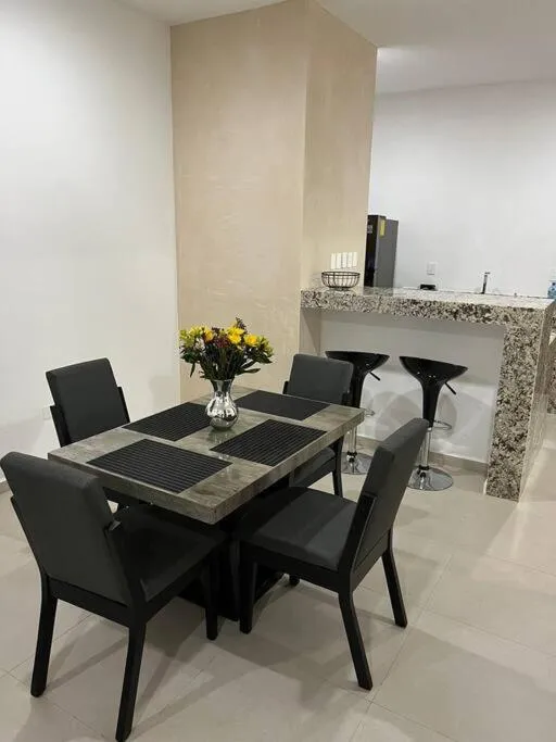 New & beautiful apartment GF with private pool