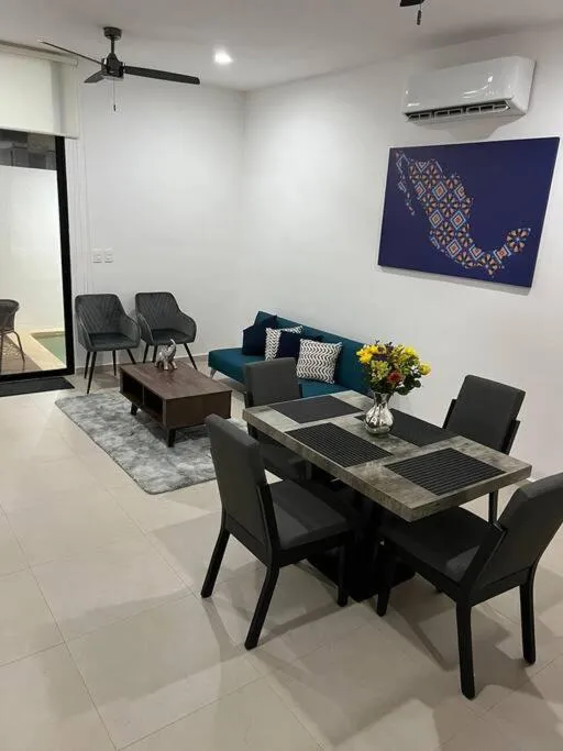 New & beautiful apartment GF with private pool