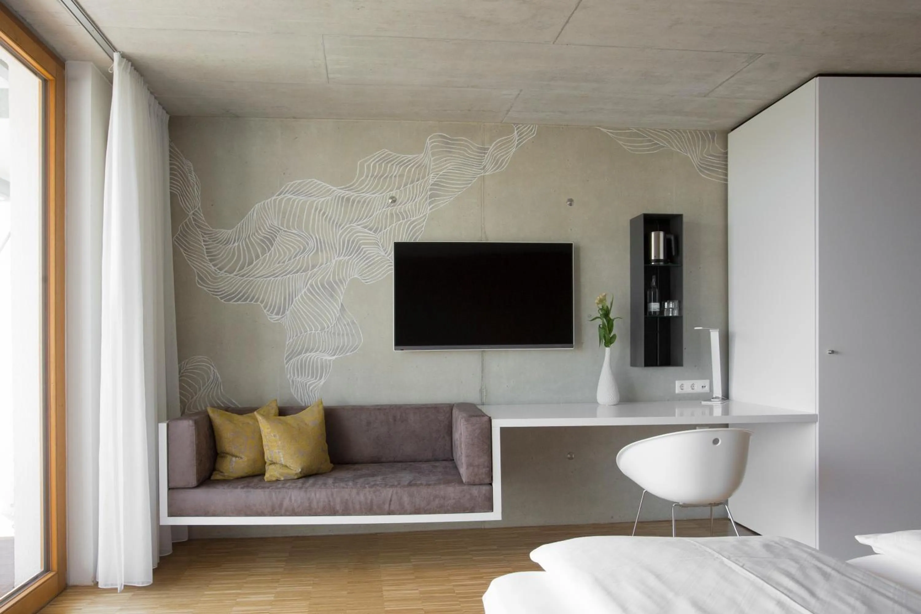 Living room in Apart Rosengarten