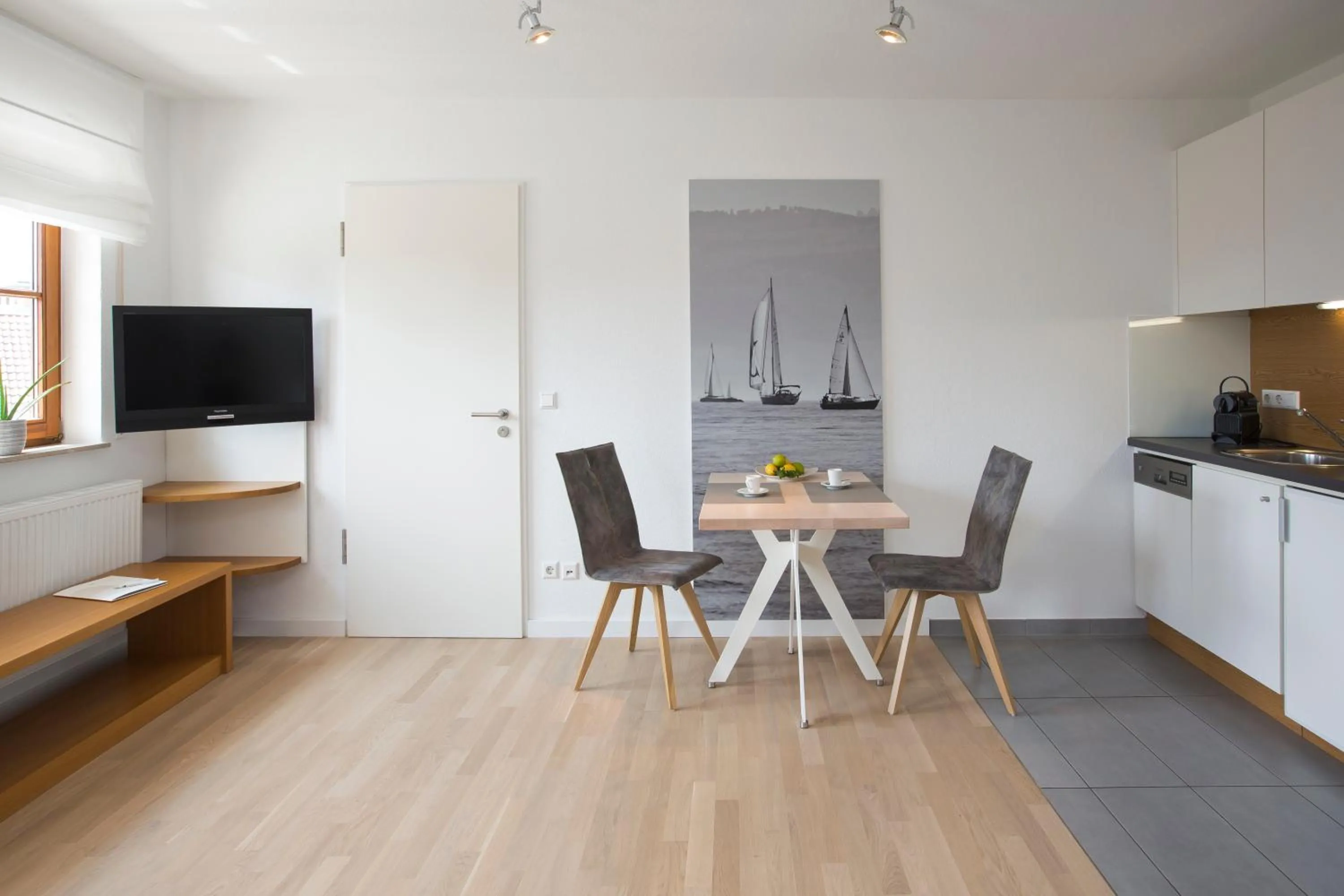 Kitchen or kitchenette in Apart Rosengarten