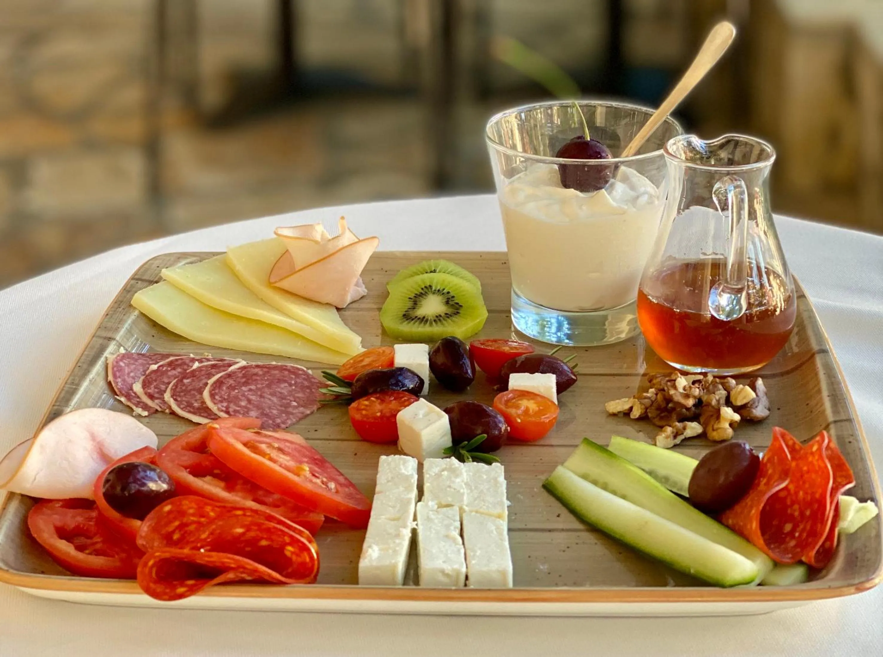 Breakfast in Sebastian's - Agios Gordios Beach