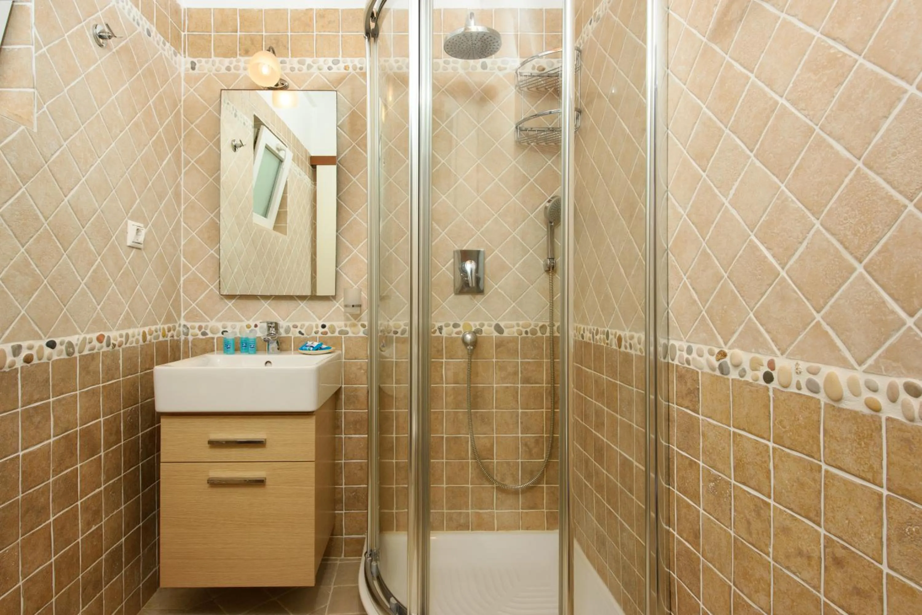 Bathroom in Sebastian's - Agios Gordios Beach