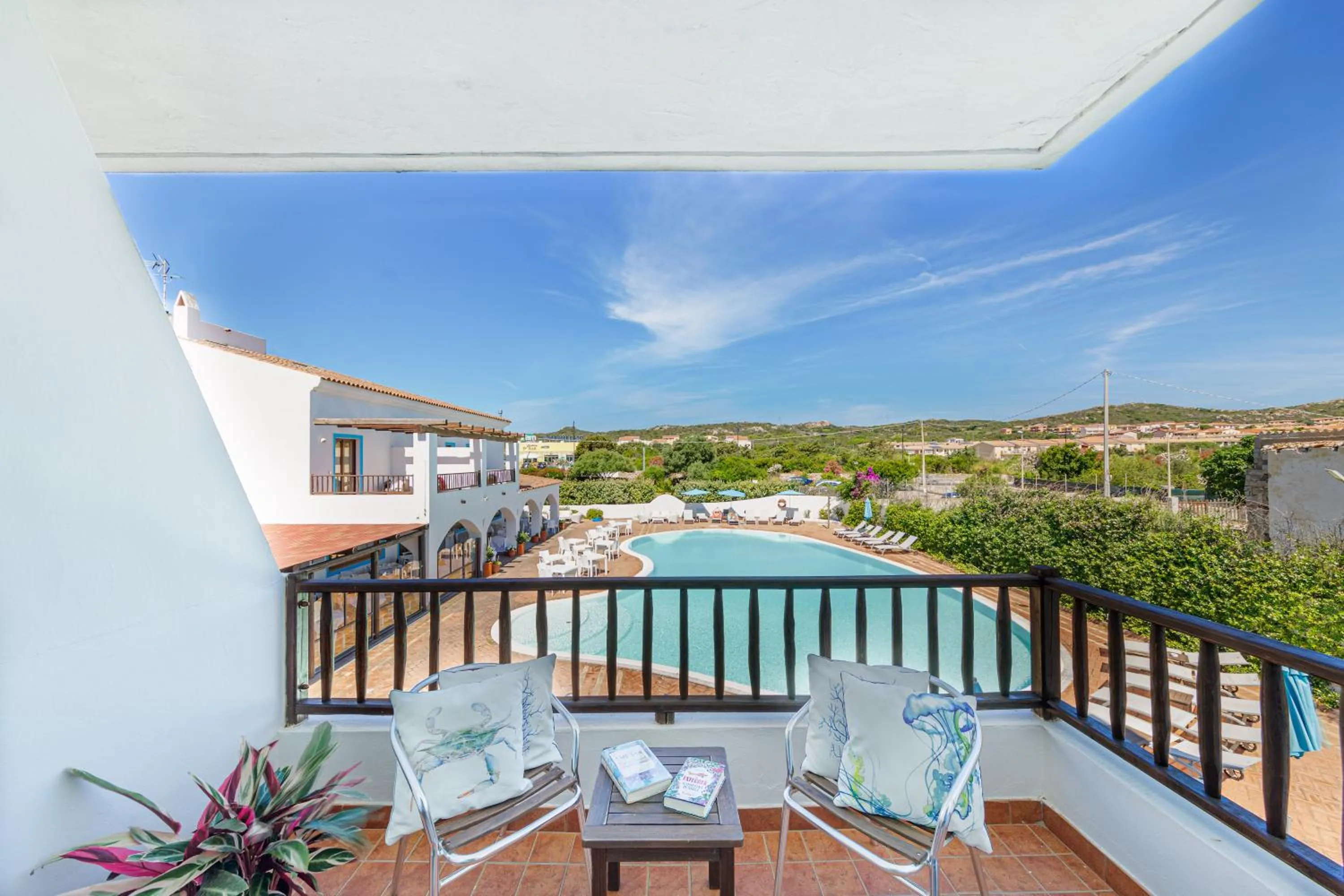 Pool view in LH Hotel La Funtana