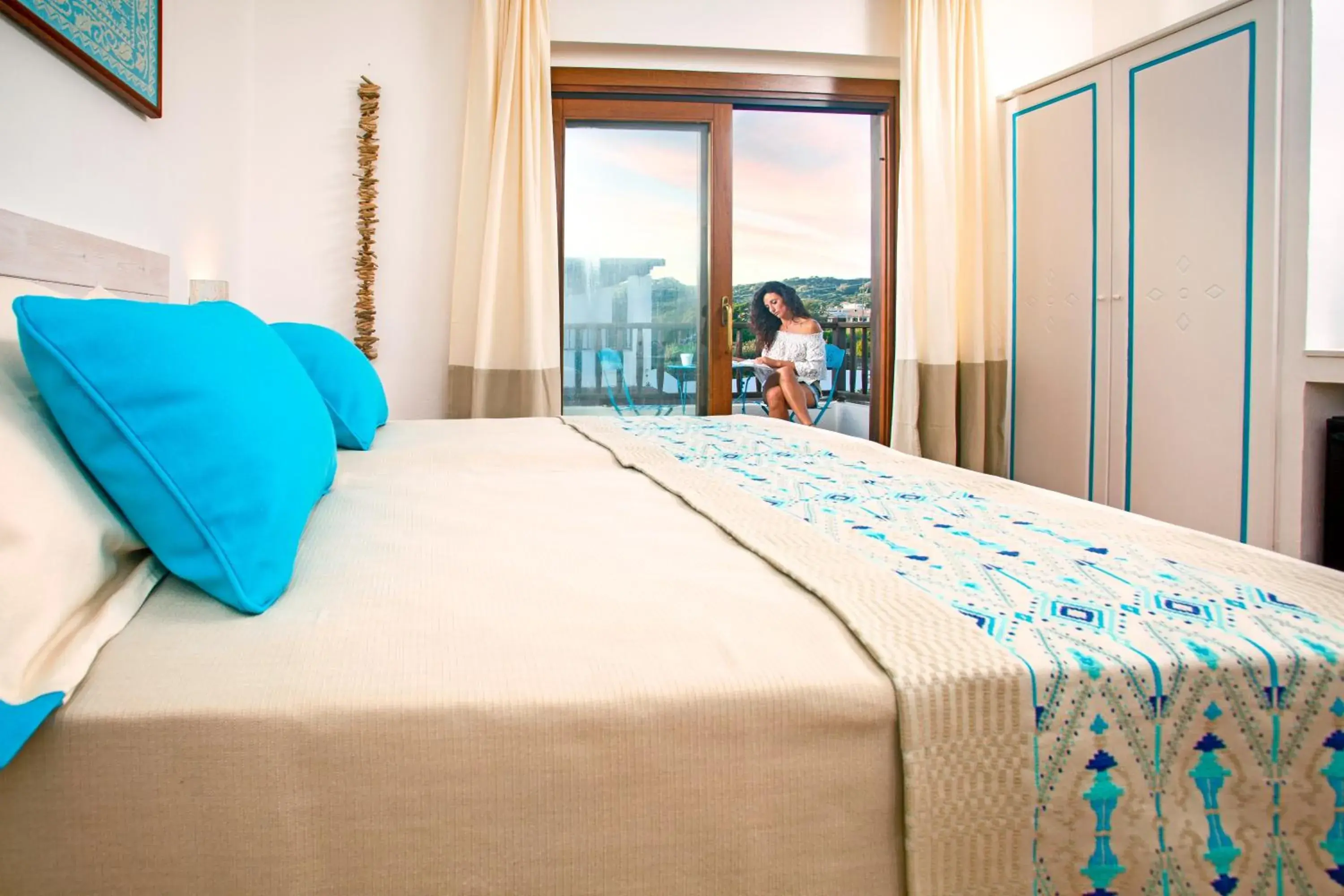 Bed in LH Hotel La Funtana Bed in LH Hotel La Funtana