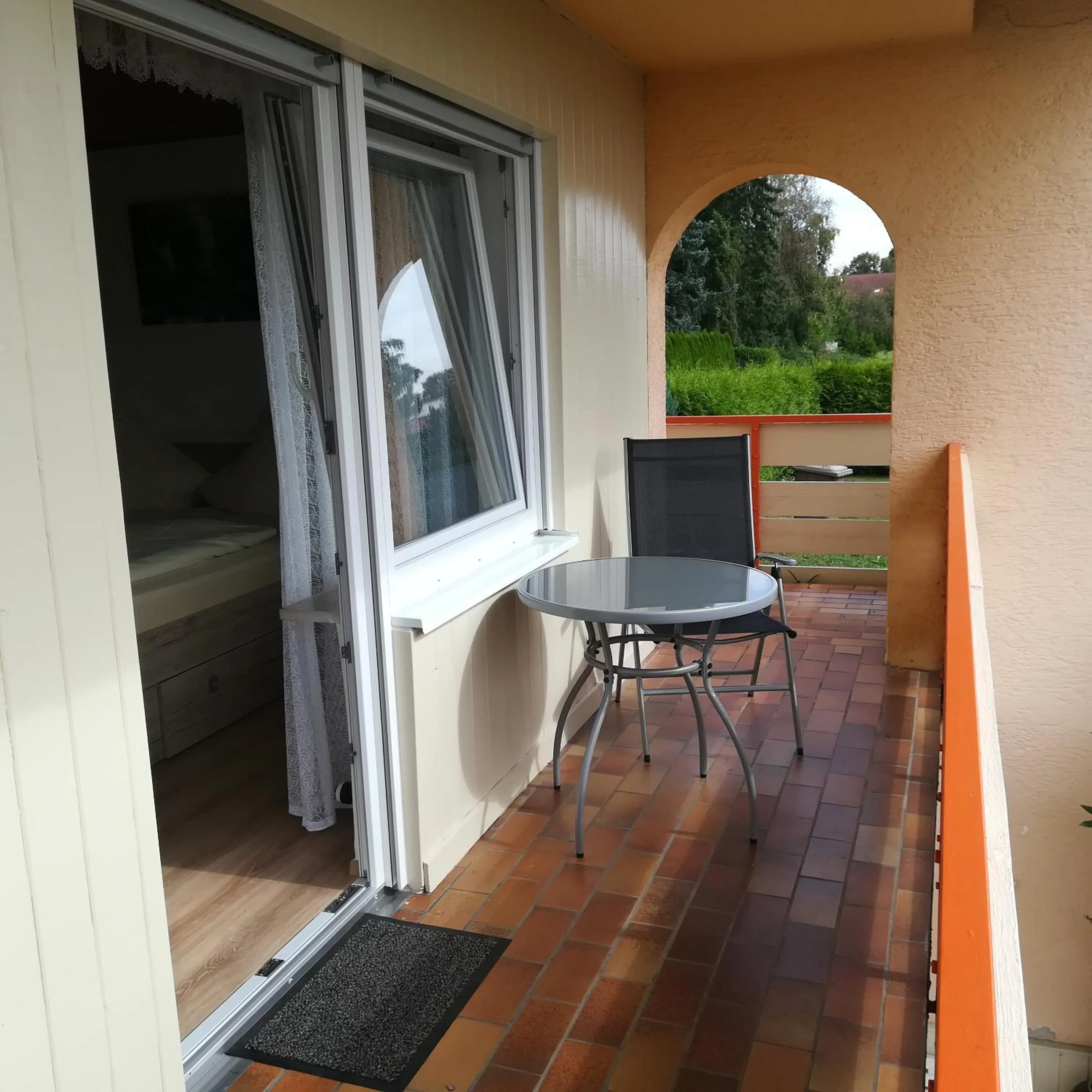 Balcony/Terrace in Landhaus Irma
