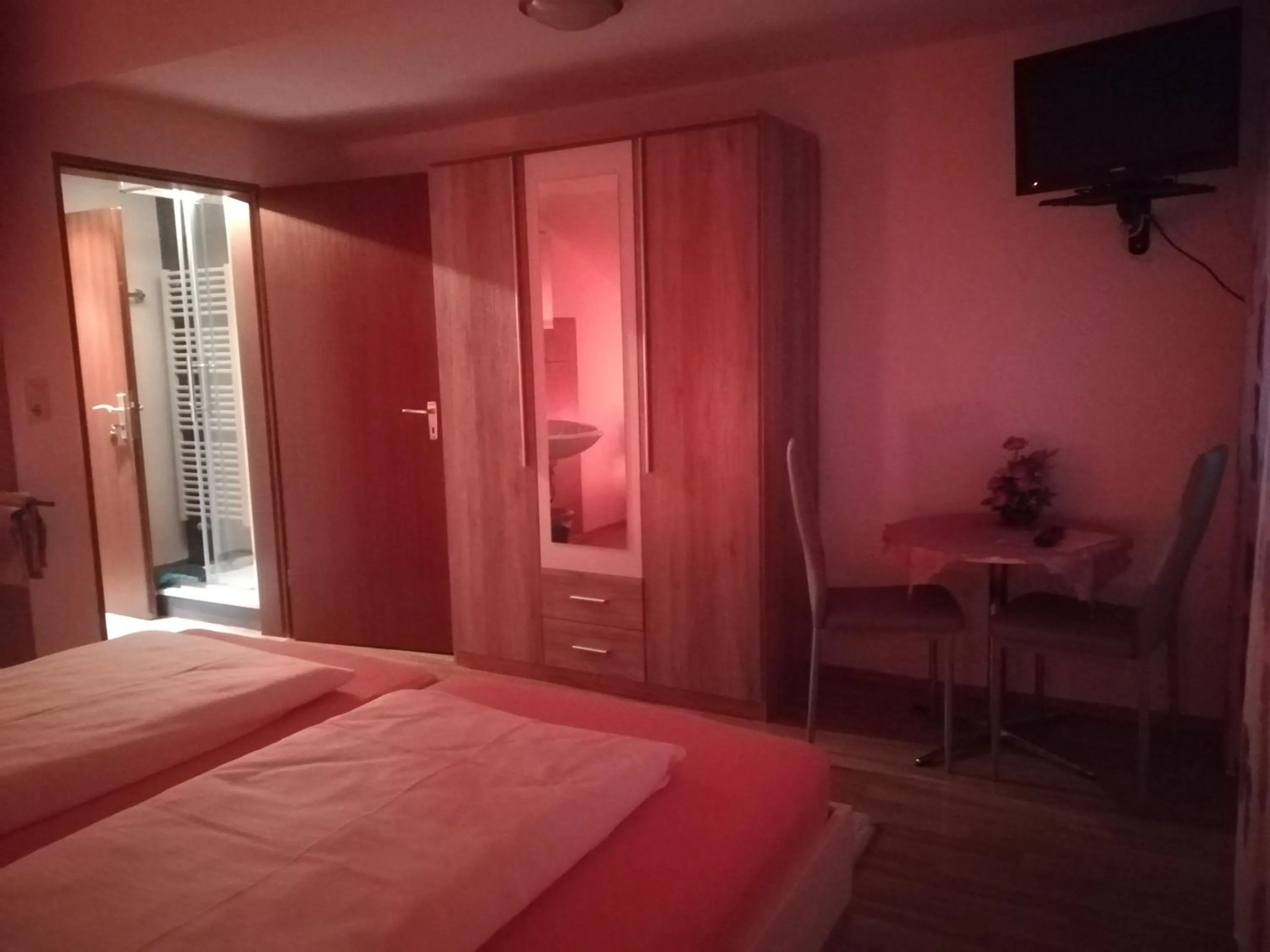 Photo of the whole room, Bed in Landhaus Irma