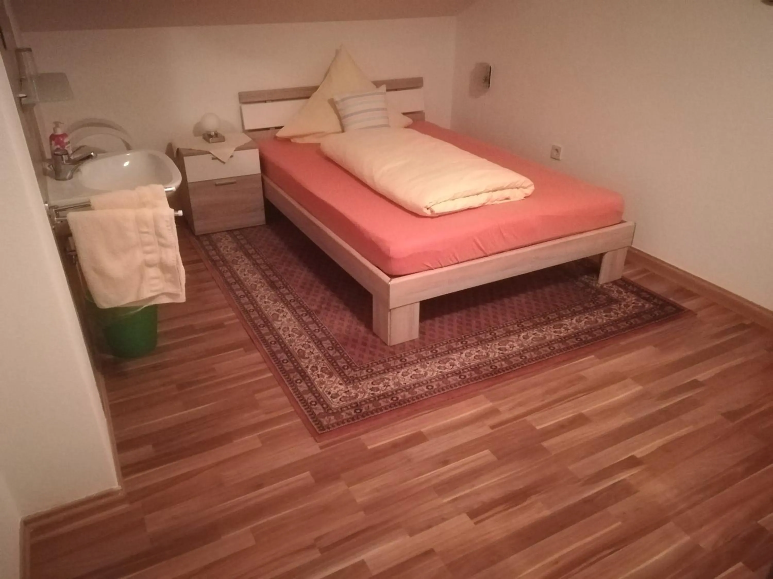 Photo of the whole room, Bed in Landhaus Irma