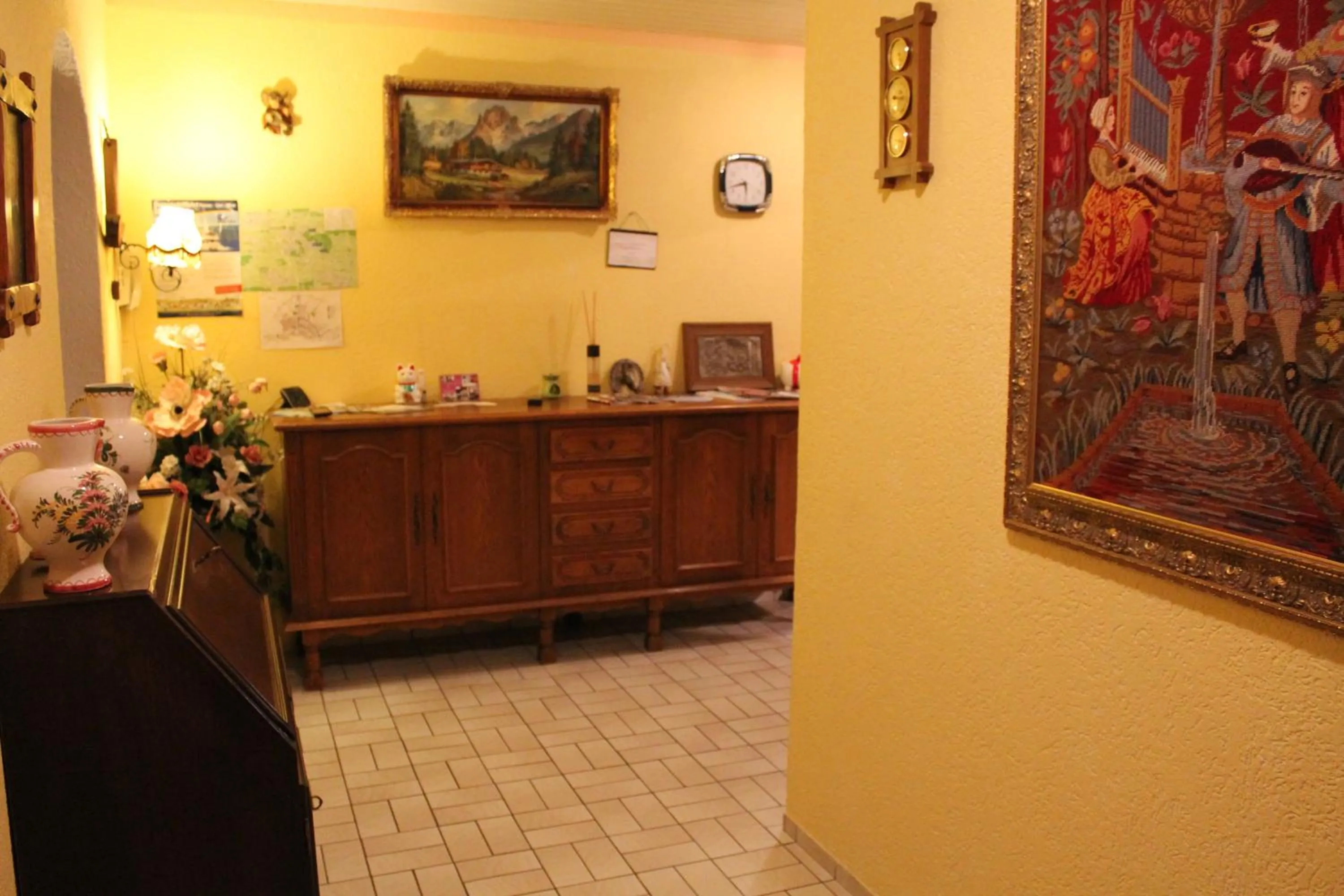 Lobby or reception in Landhaus Irma