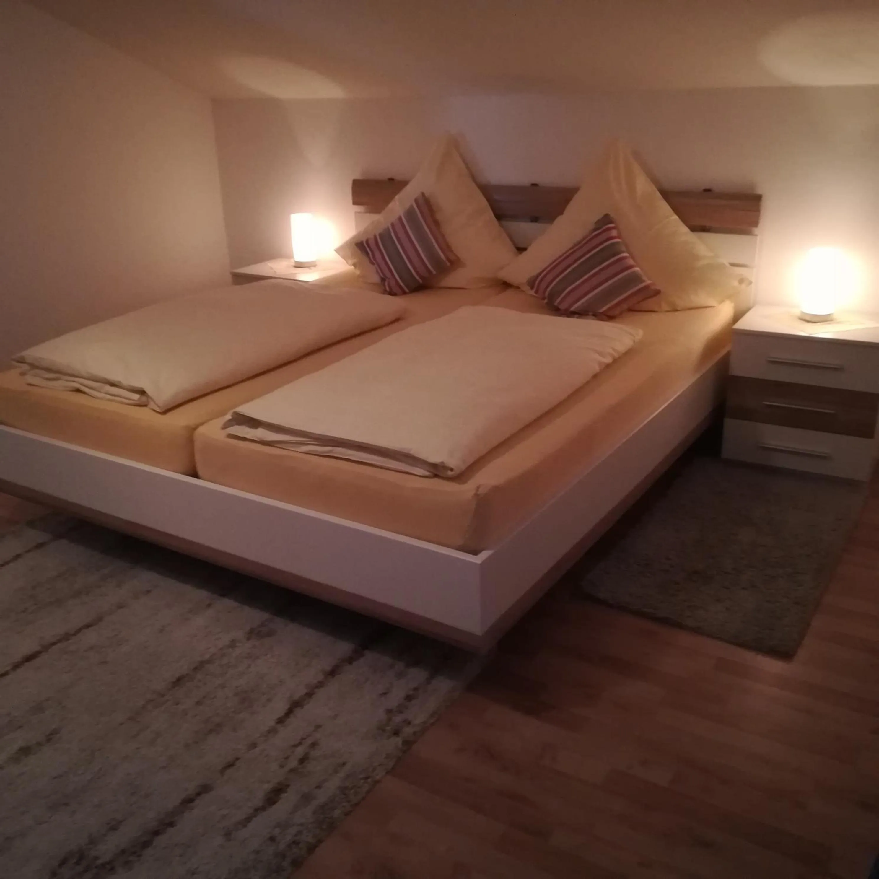Photo of the whole room, Bed in Landhaus Irma