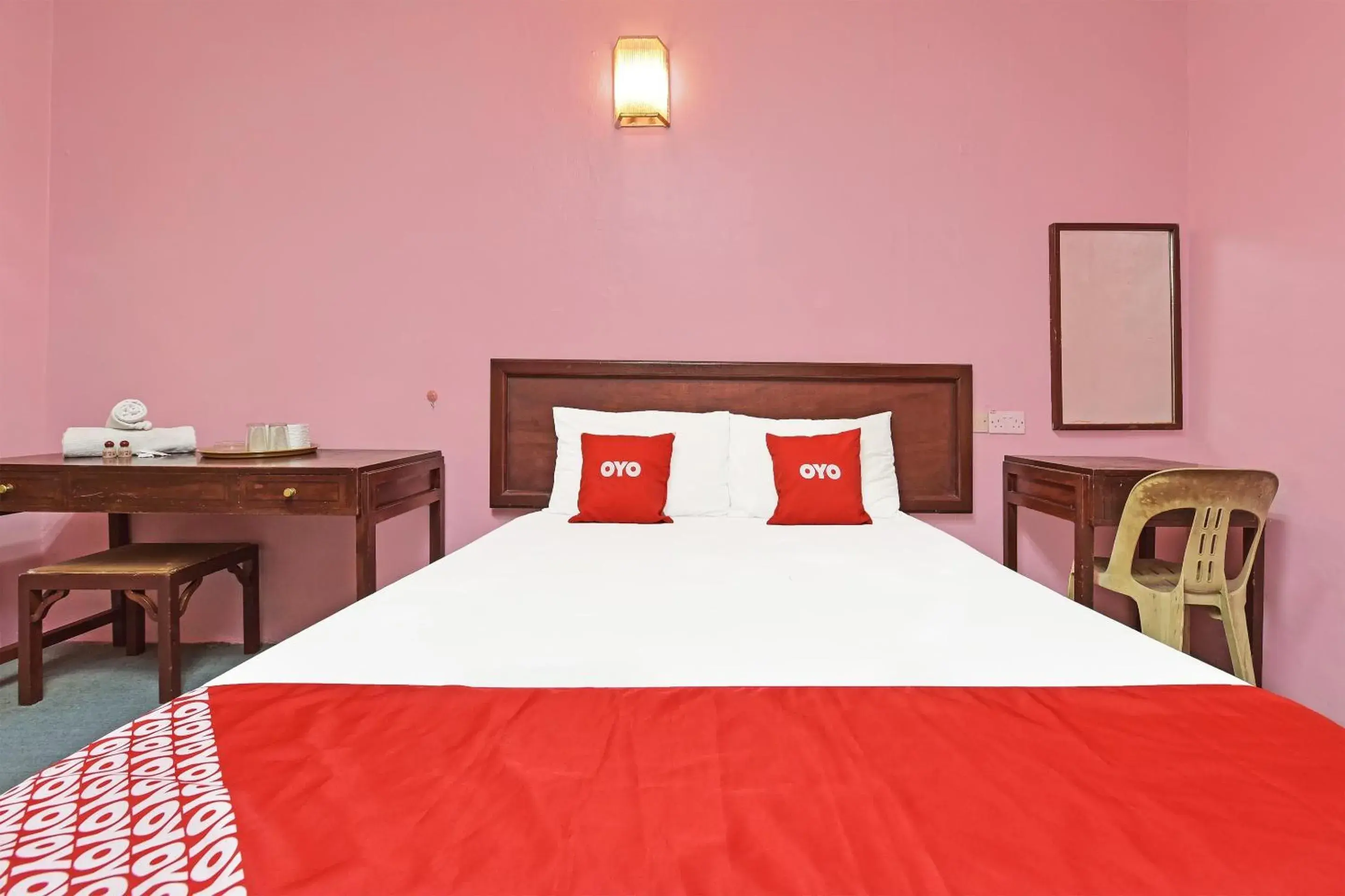 Bedroom, Bed in Hotel O Villa De Rose Bedroom, Bed in Hotel O Villa De Rose