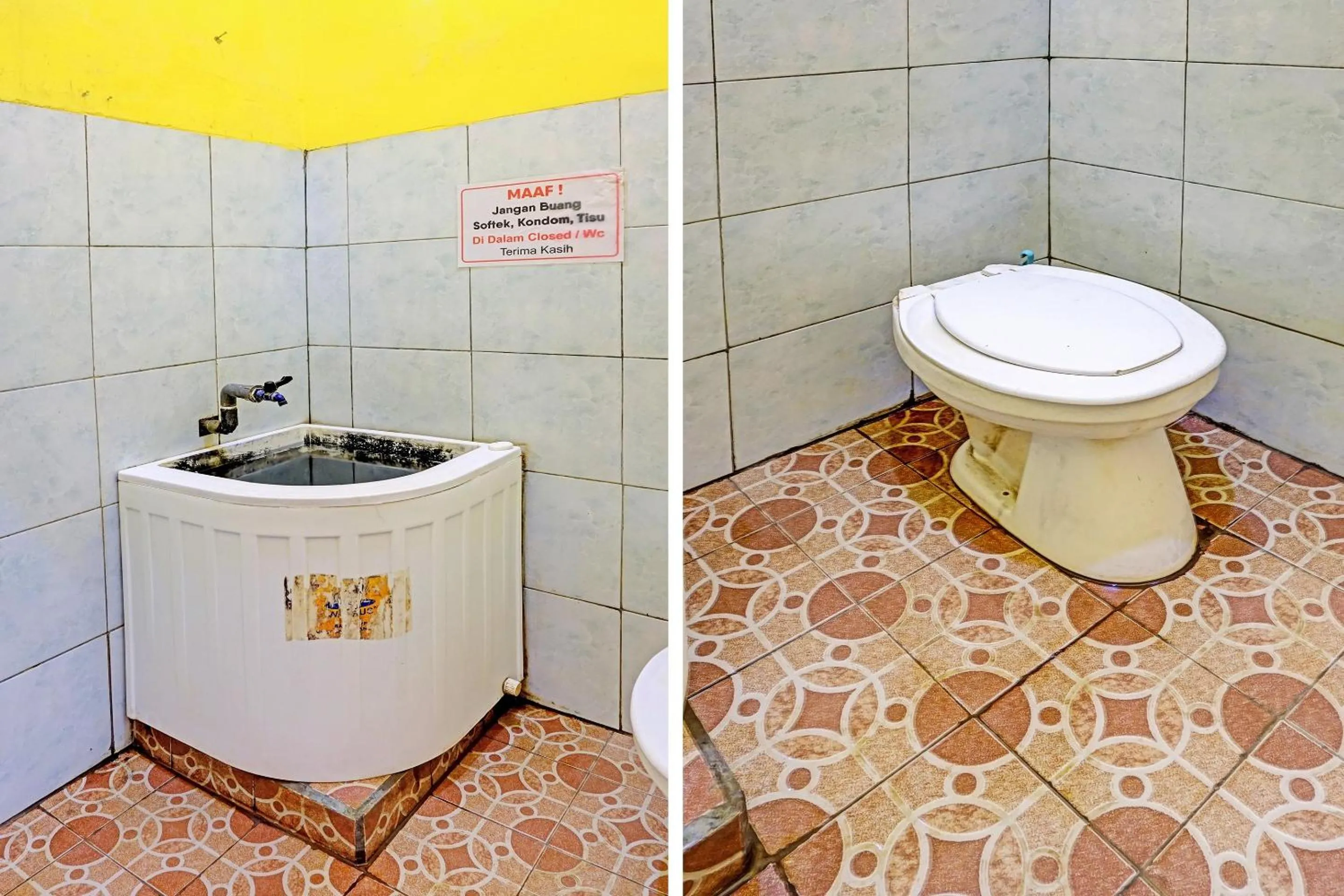 Bathroom in Hotel O Family Blitar