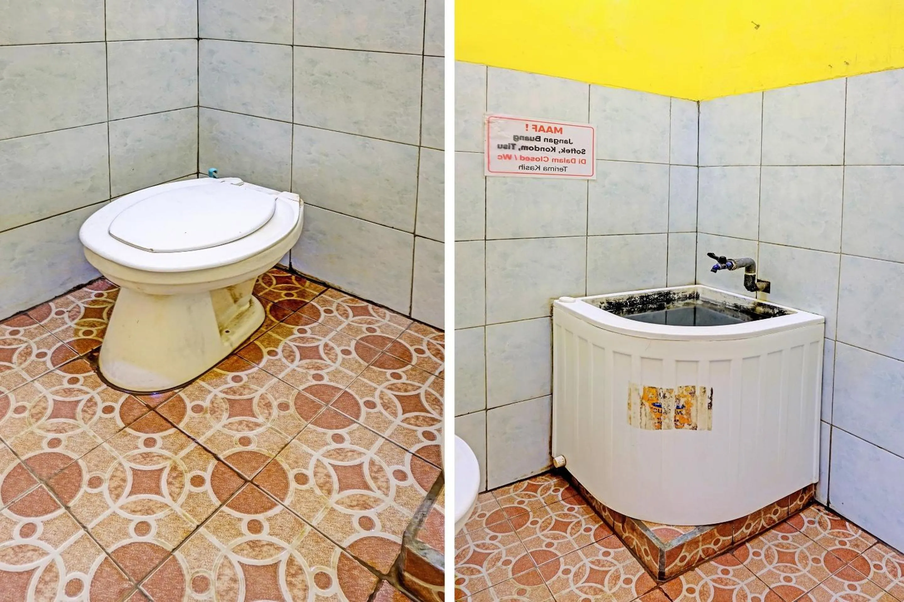 Bathroom in Hotel O Family Blitar