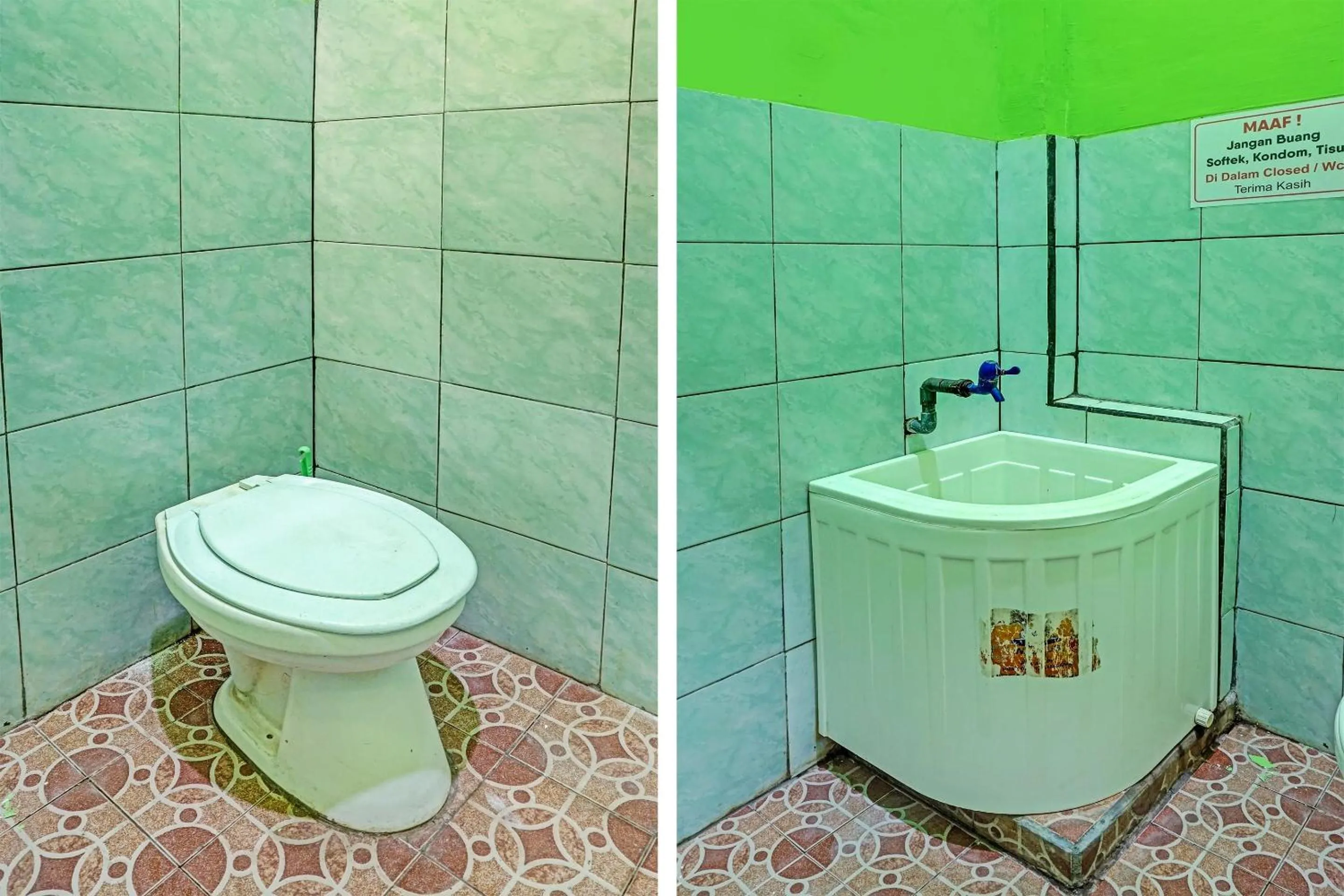 Bathroom in Hotel O Family Blitar