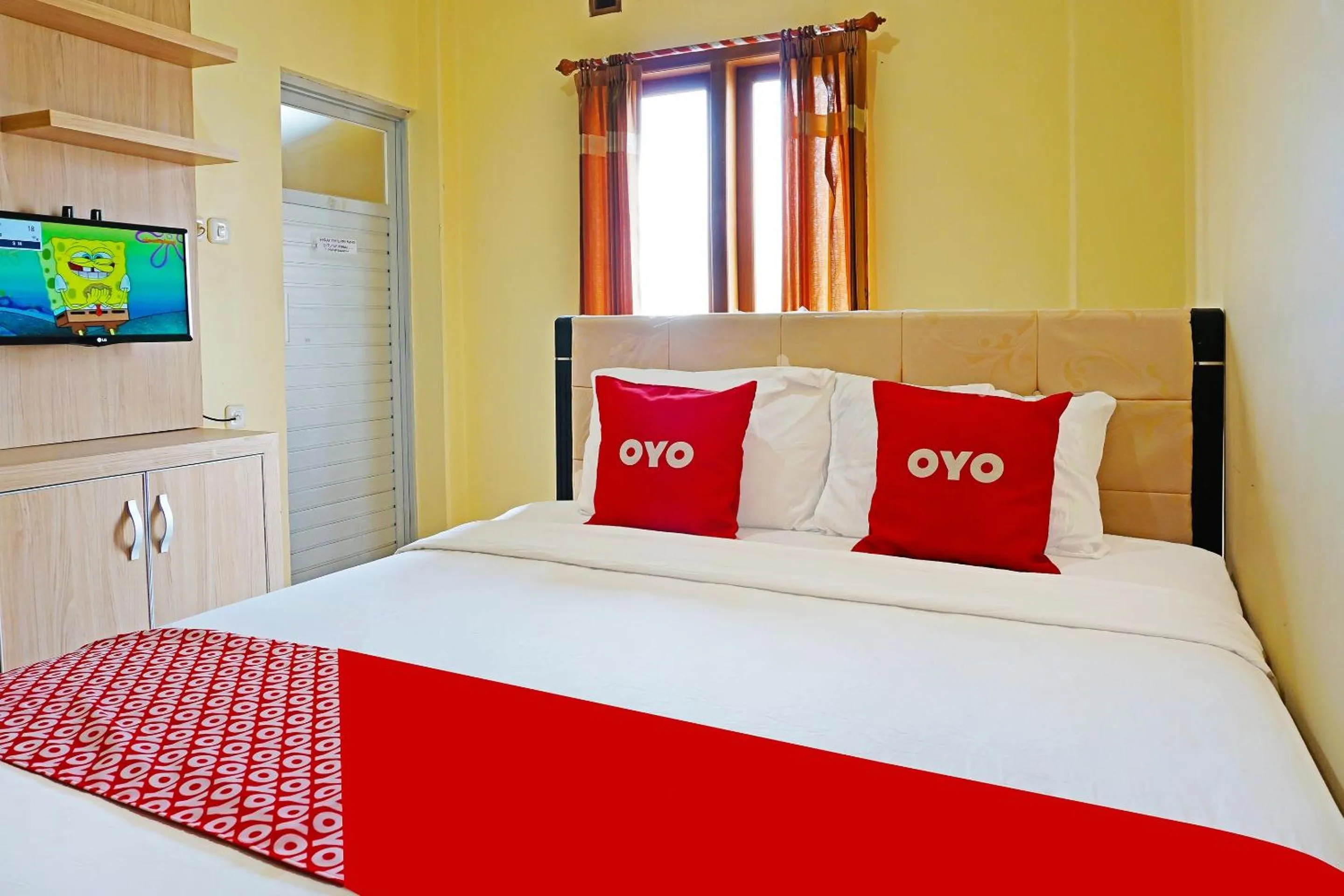 Bedroom, Bed in OYO 91580 Kost Bougenville Syariah