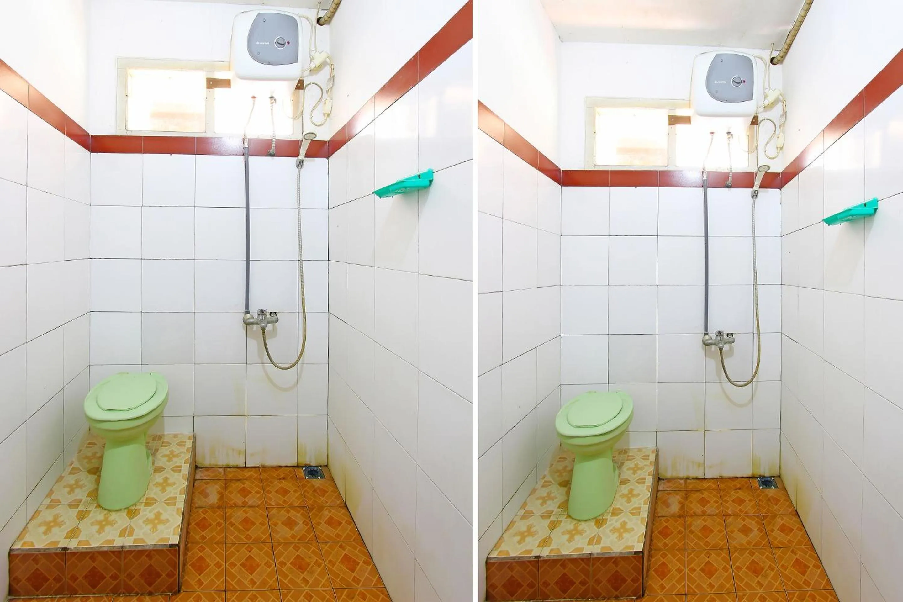 Bathroom in Hotel O Meilias