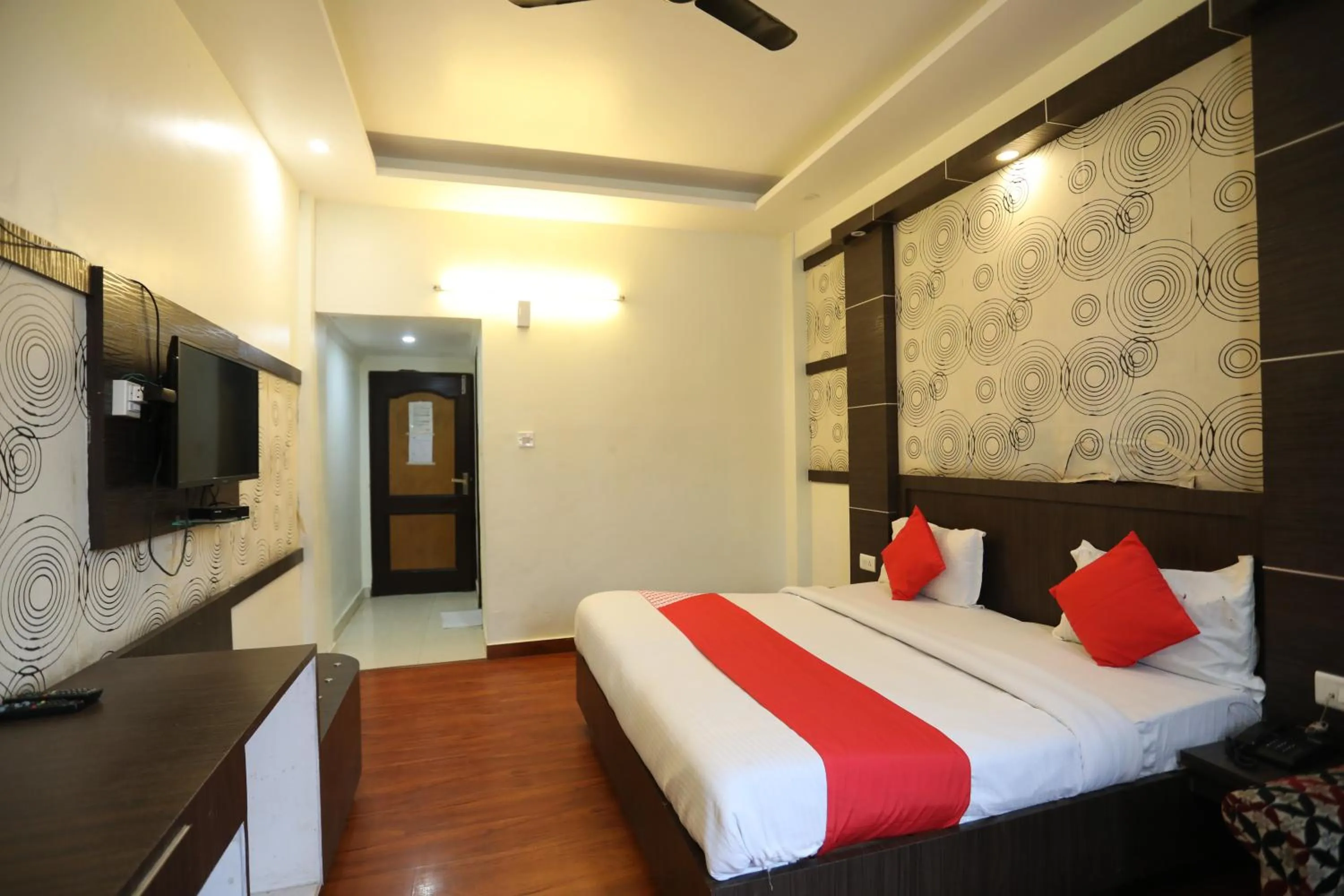 Bedroom, Bed in HOTEL Grand JAGDISH RESIDENCY