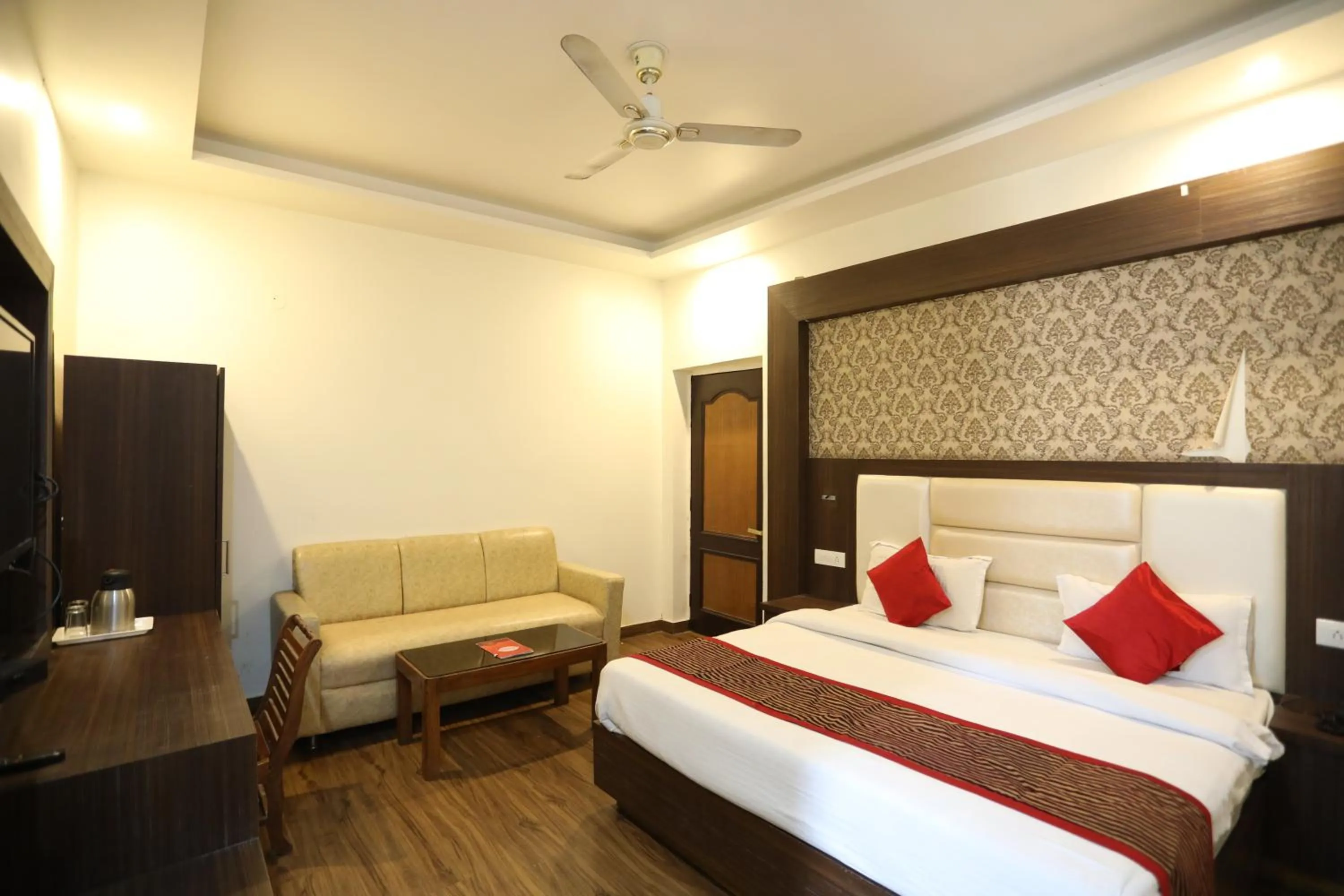 Bedroom, Bed in HOTEL Grand JAGDISH RESIDENCY