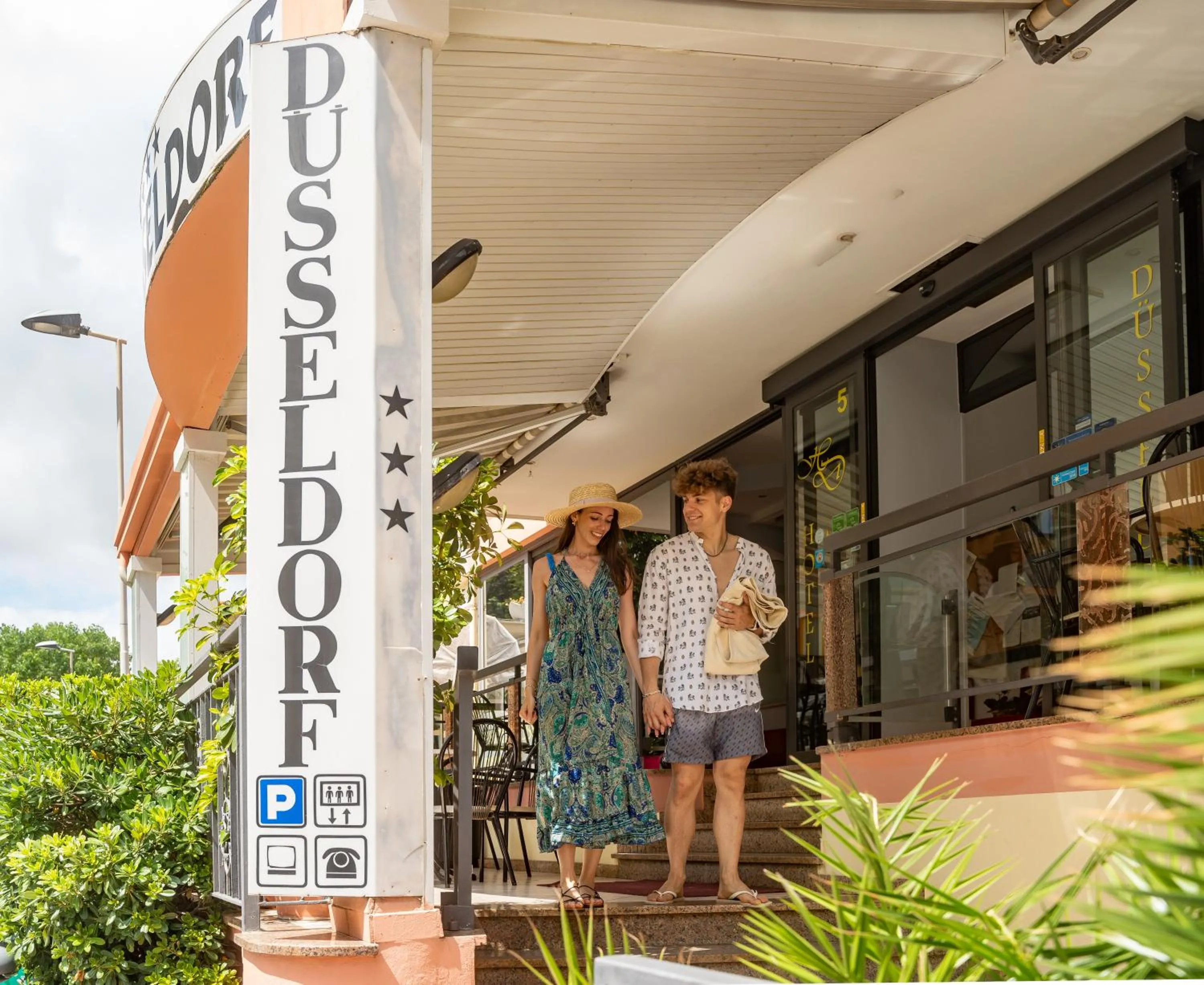 Property building in Hotel Dusseldorf