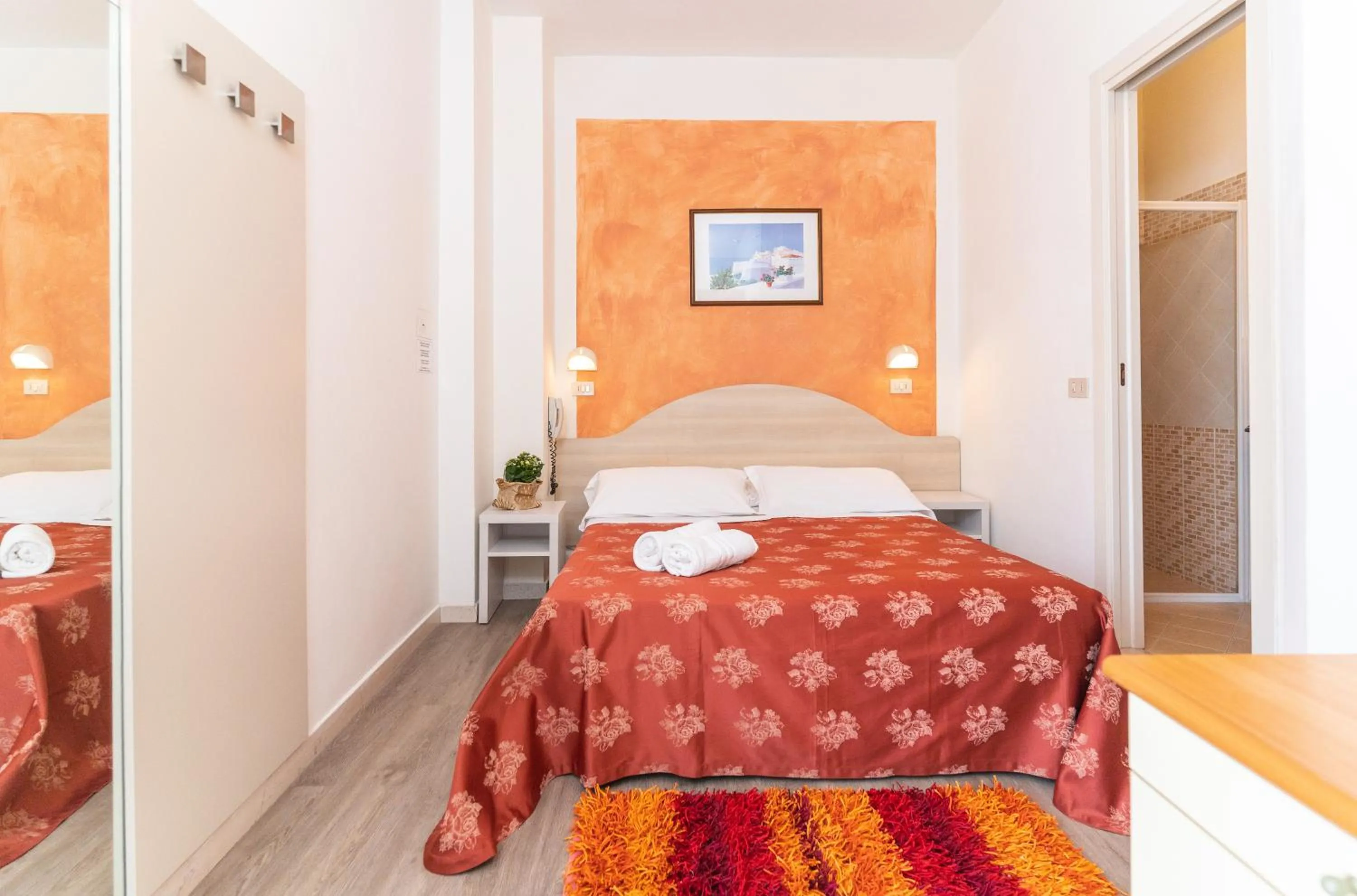 Photo of the whole room, Bed in Hotel Dusseldorf