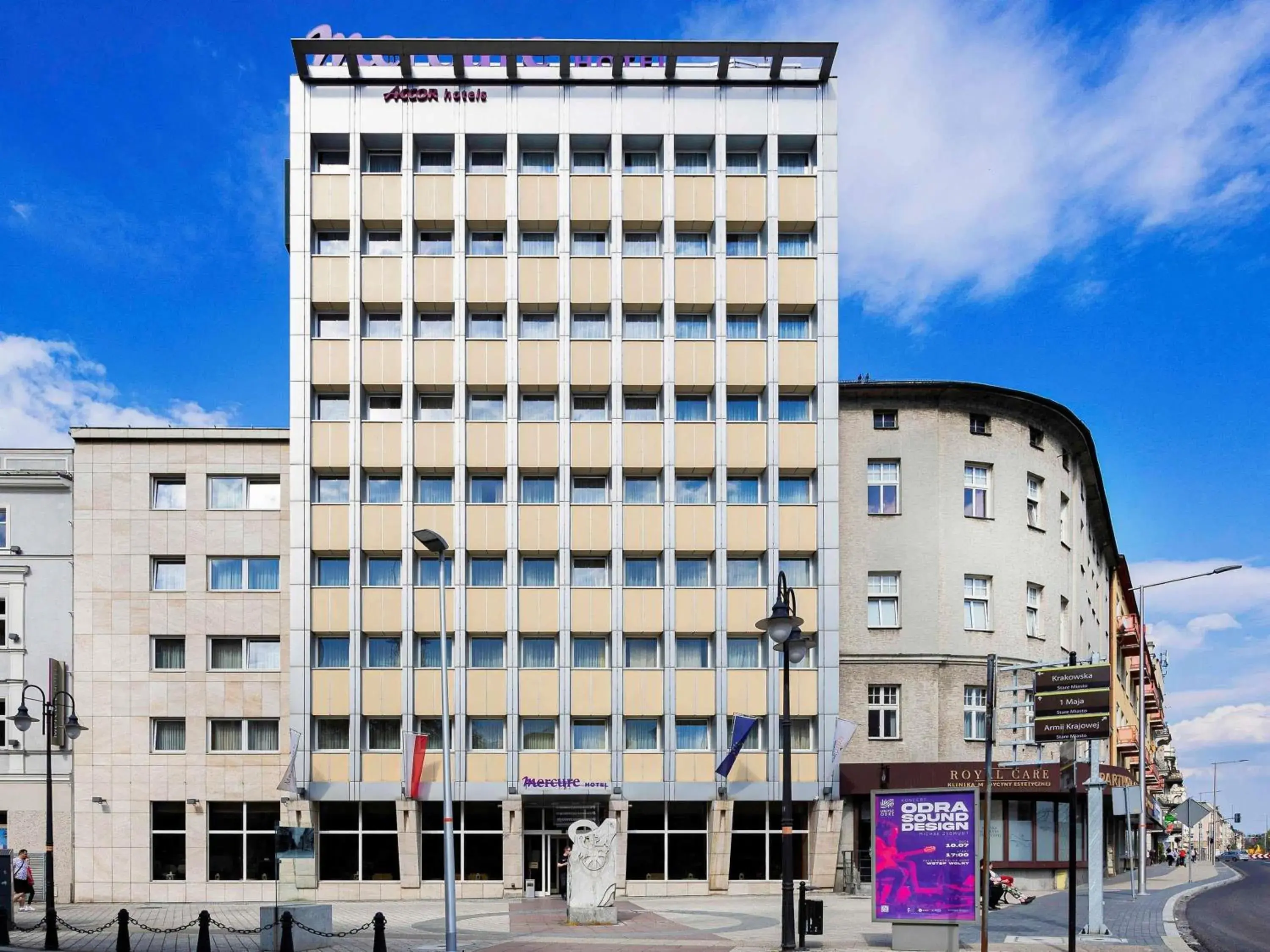 Property building in Mercure Opole Property building in Mercure Opole