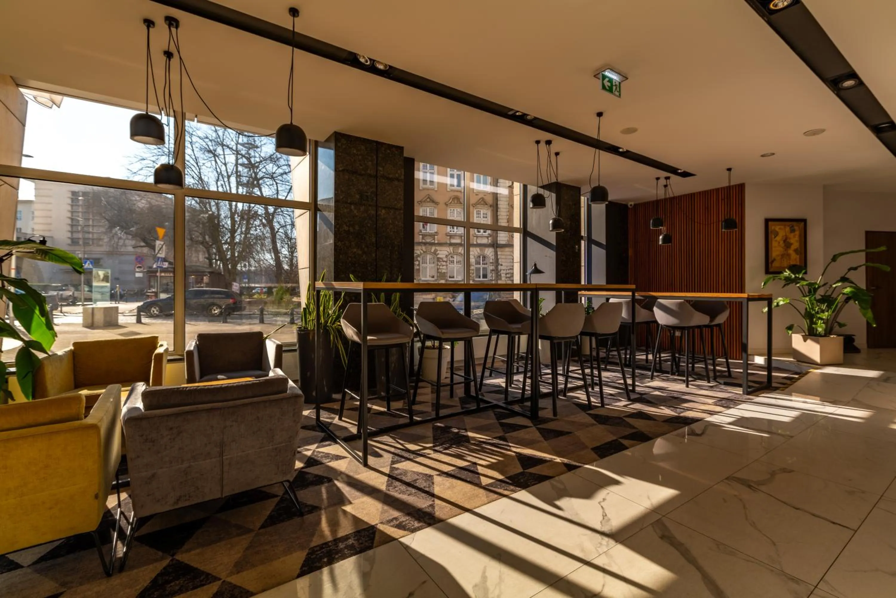 Lobby or reception in Mercure Opole