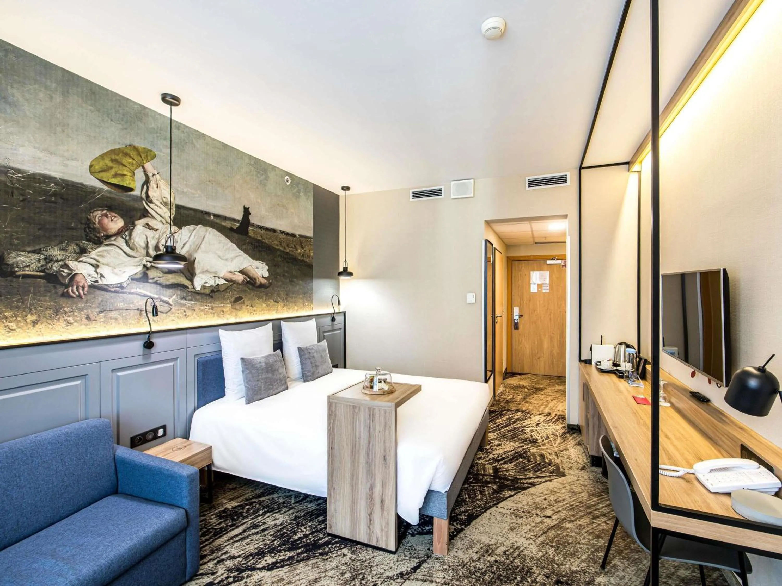 Bedroom, Bed in Mercure Wrocław Centrum