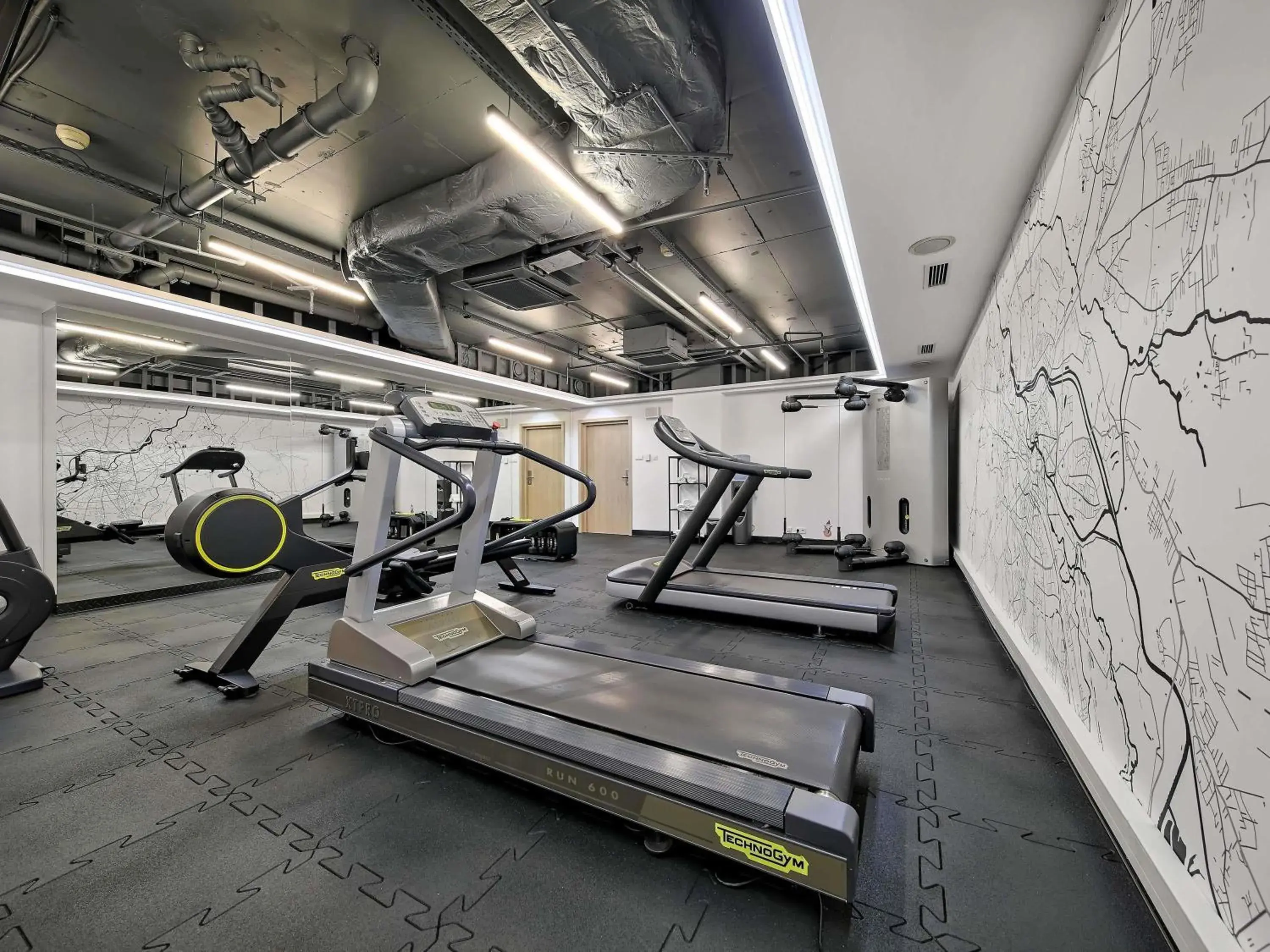 Fitness centre/facilities in Mercure Wrocław Centrum Fitness centre/facilities in Mercure Wrocław Centrum