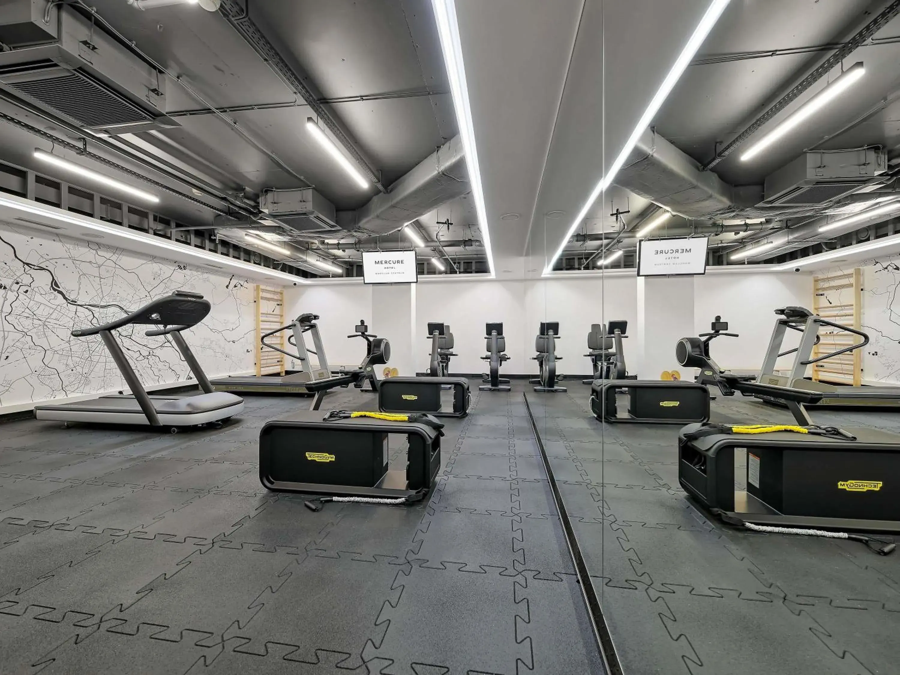 Fitness centre/facilities in Mercure Wrocław Centrum Fitness centre/facilities in Mercure Wrocław Centrum